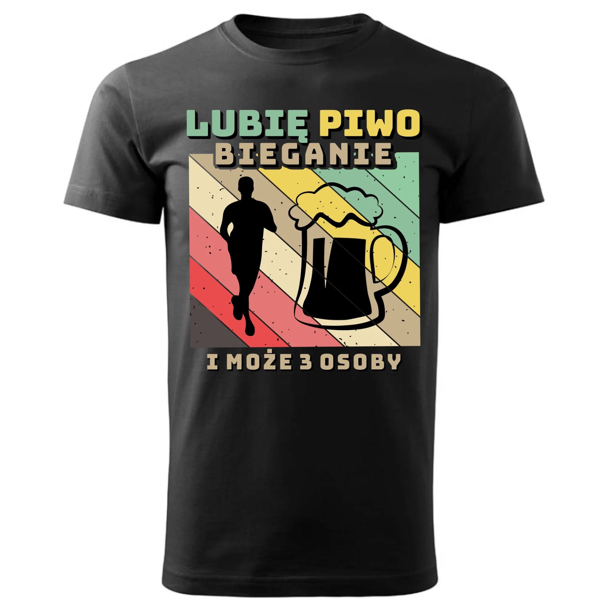 Koszulka męska dla biegacza - Lubię piwo bieganie HB01 - StoryCups.pl