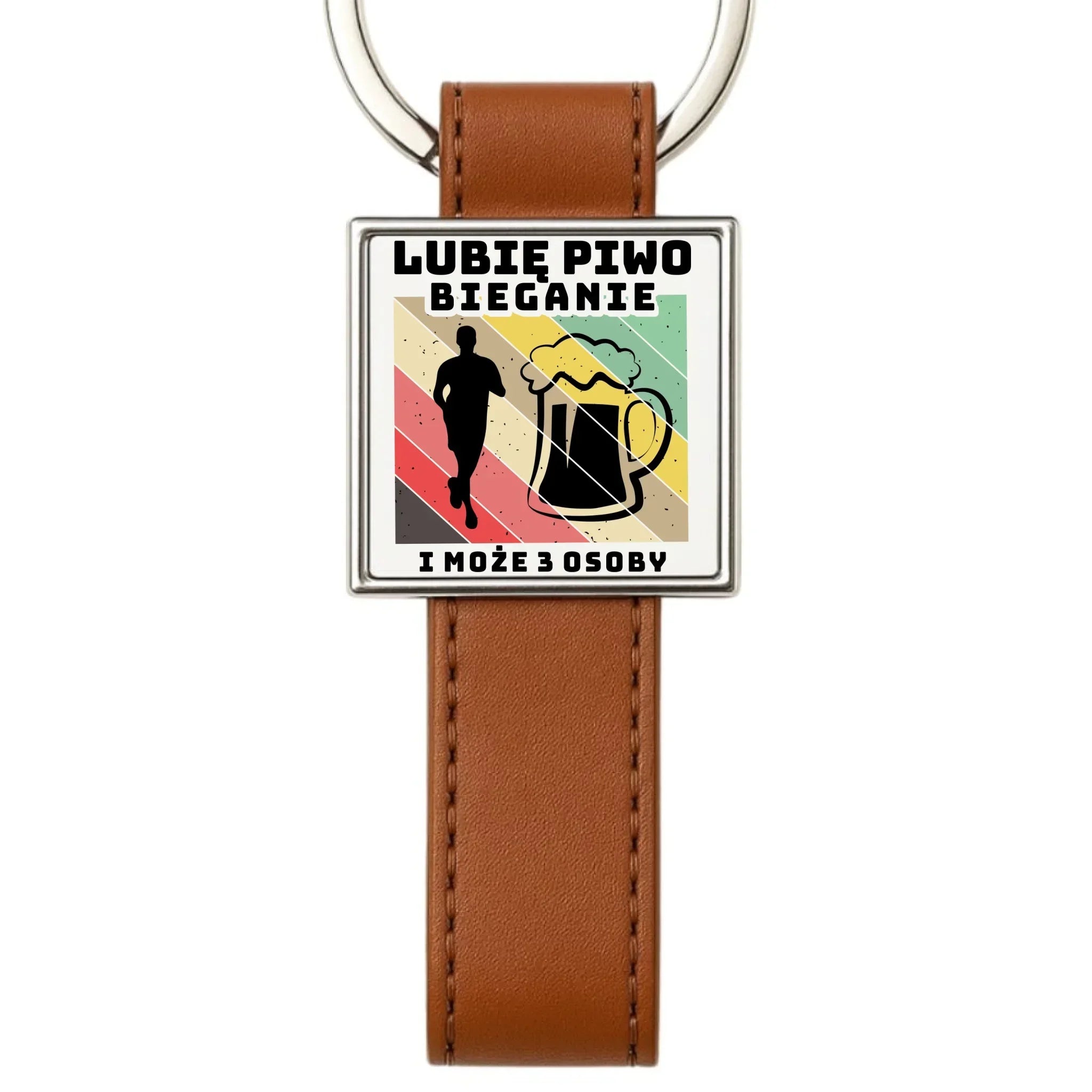 Brelok dla biegacza - Lubię piwo bieganie HB01 - StoryCups.pl