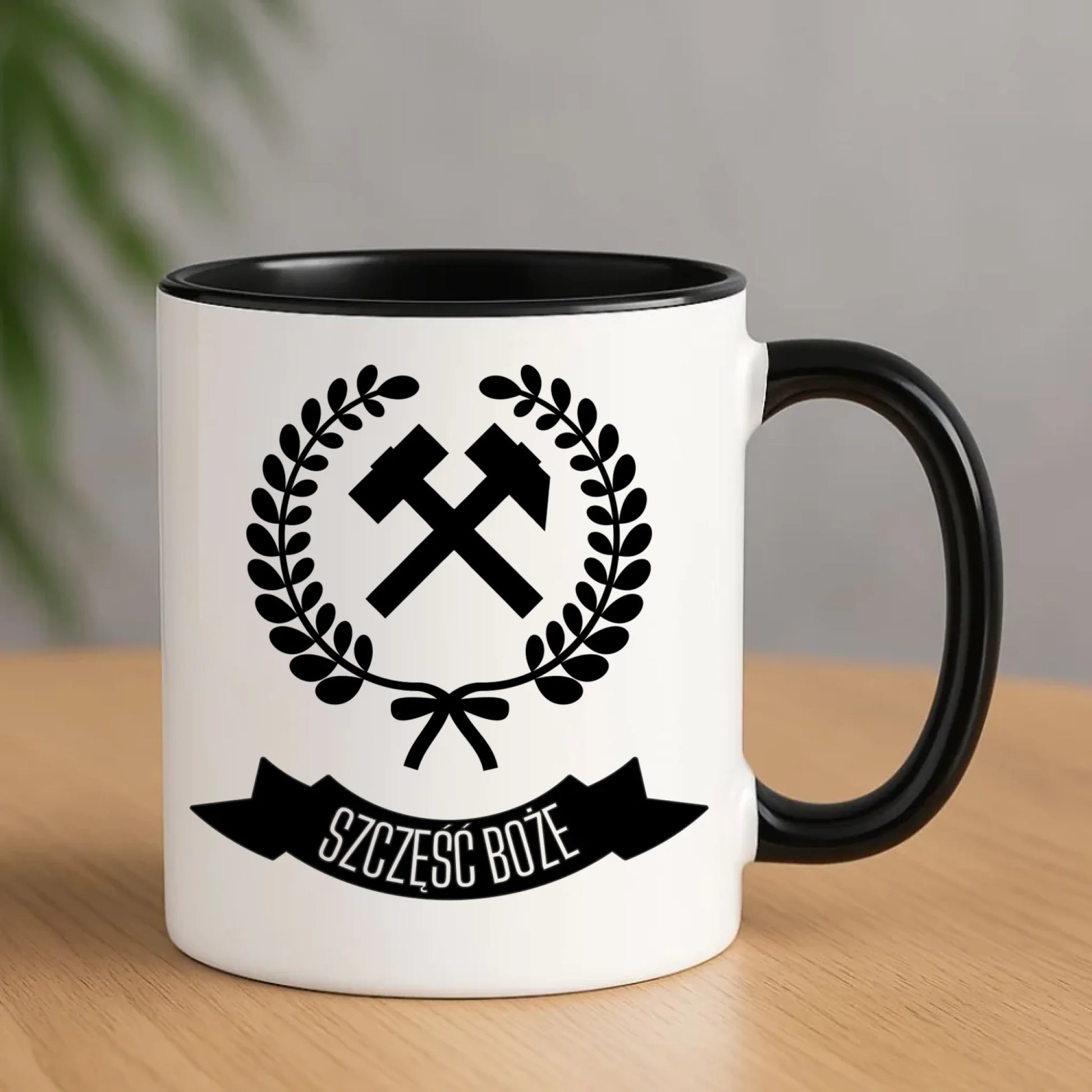 Kubek - prezent dla górnika - Szczęść Boże G02 - StoryCups.pl