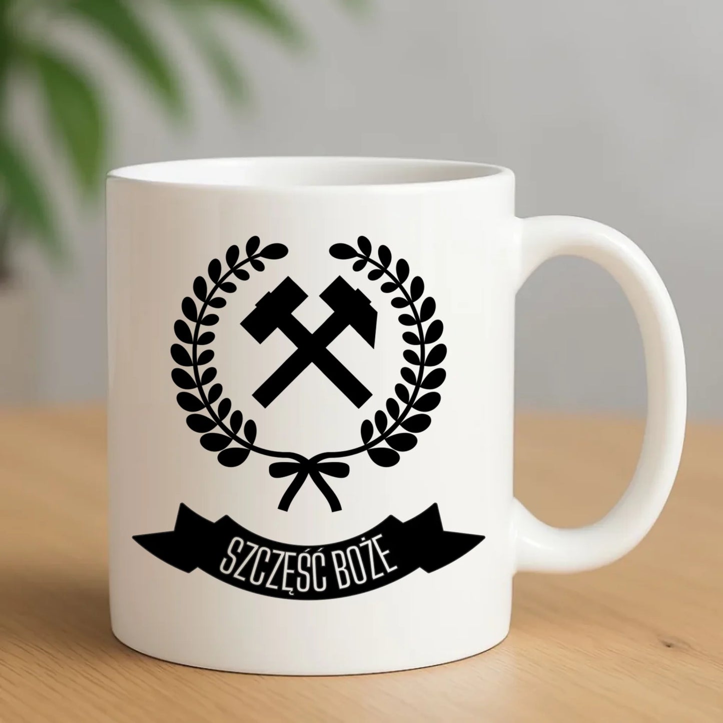 Kubek - prezent dla górnika - Szczęść Boże G02 - StoryCups.pl