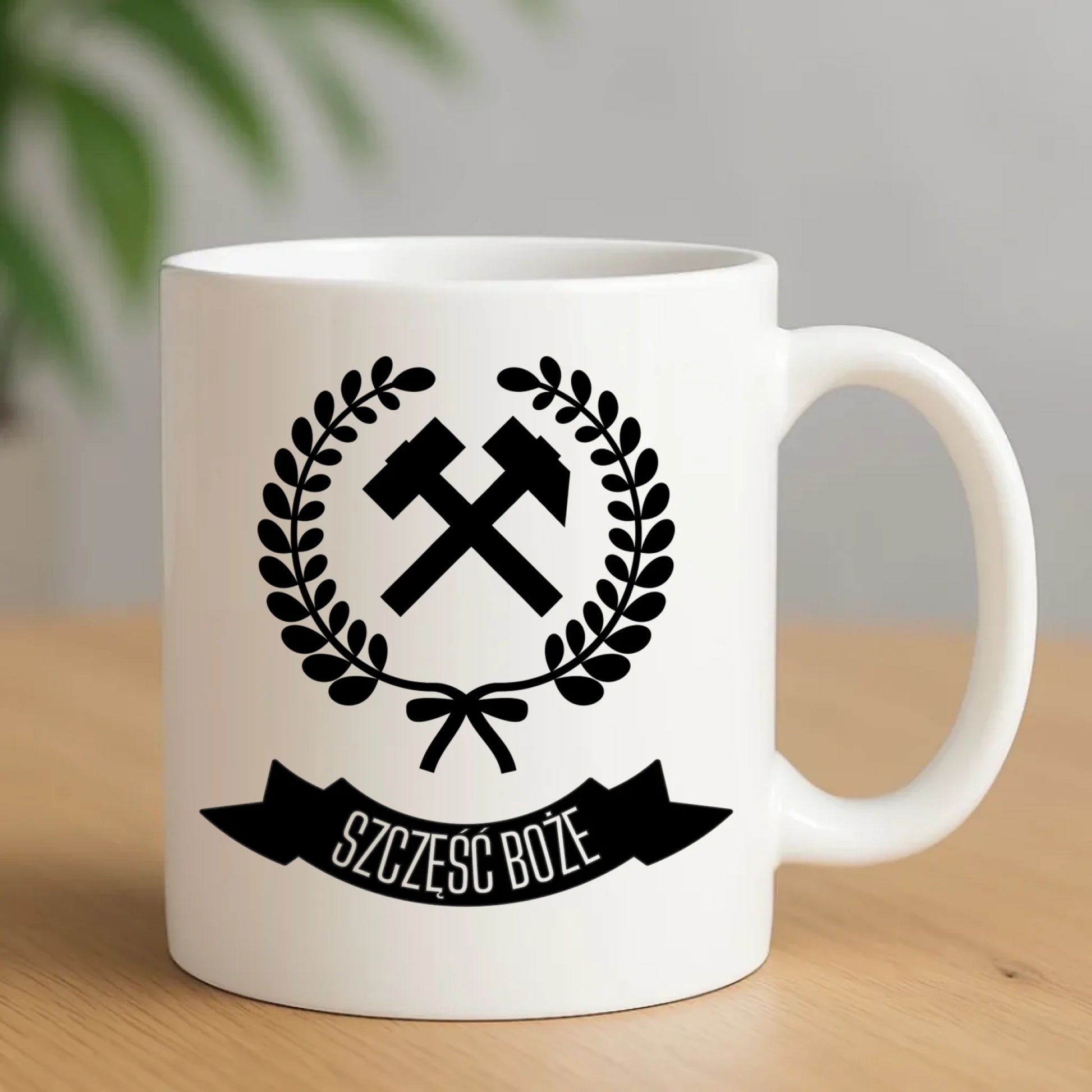 Kubek - prezent dla górnika - Szczęść Boże G02 - StoryCups.pl