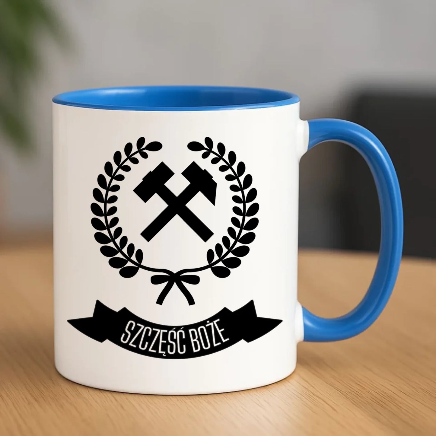 Kubek - prezent dla górnika - Szczęść Boże G02 - StoryCups.pl