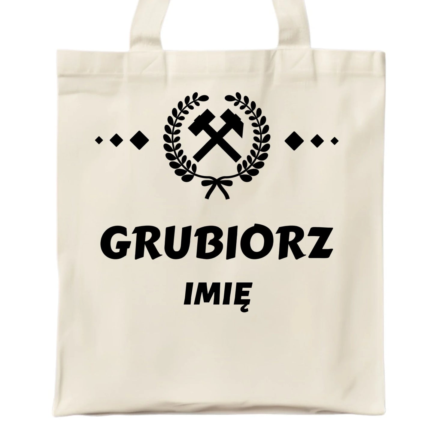 Torba - prezent dla górnika - Grubiorz - personalizowana G03 - StoryCups.pl