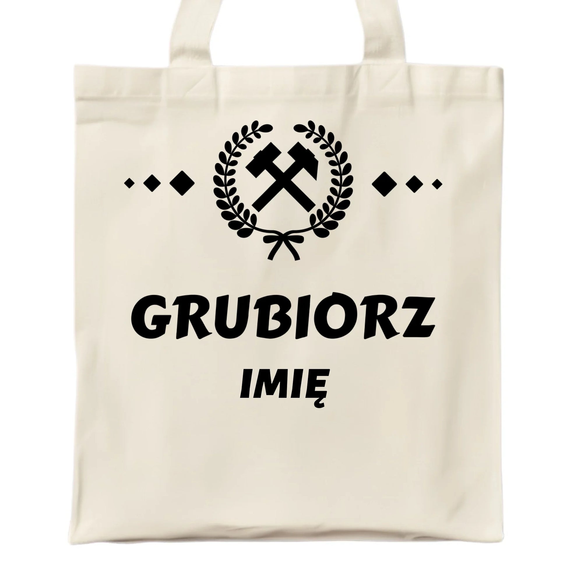 Torba - prezent dla górnika - Grubiorz - personalizowana G03 - StoryCups.pl