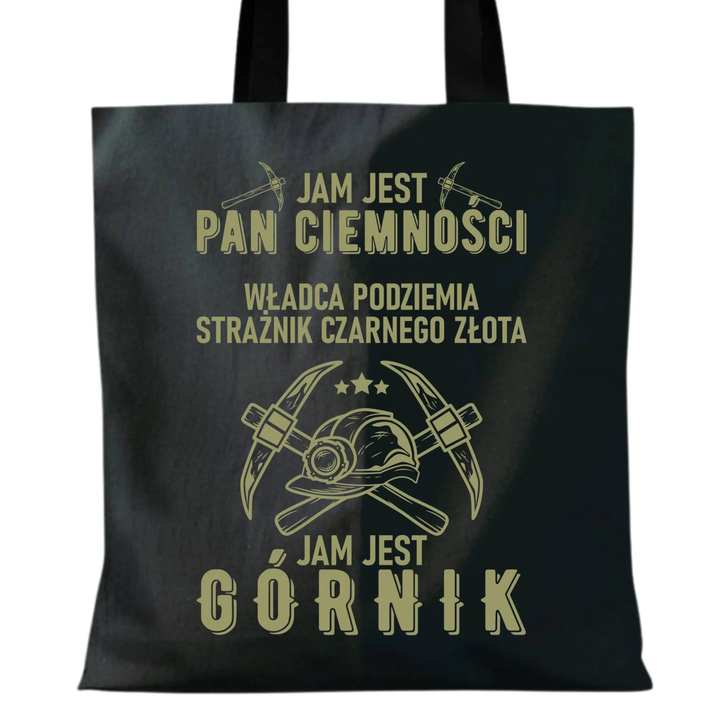 Torba - prezent dla górnika - Pan ciemności jam jest górnik G04 - StoryCups.pl