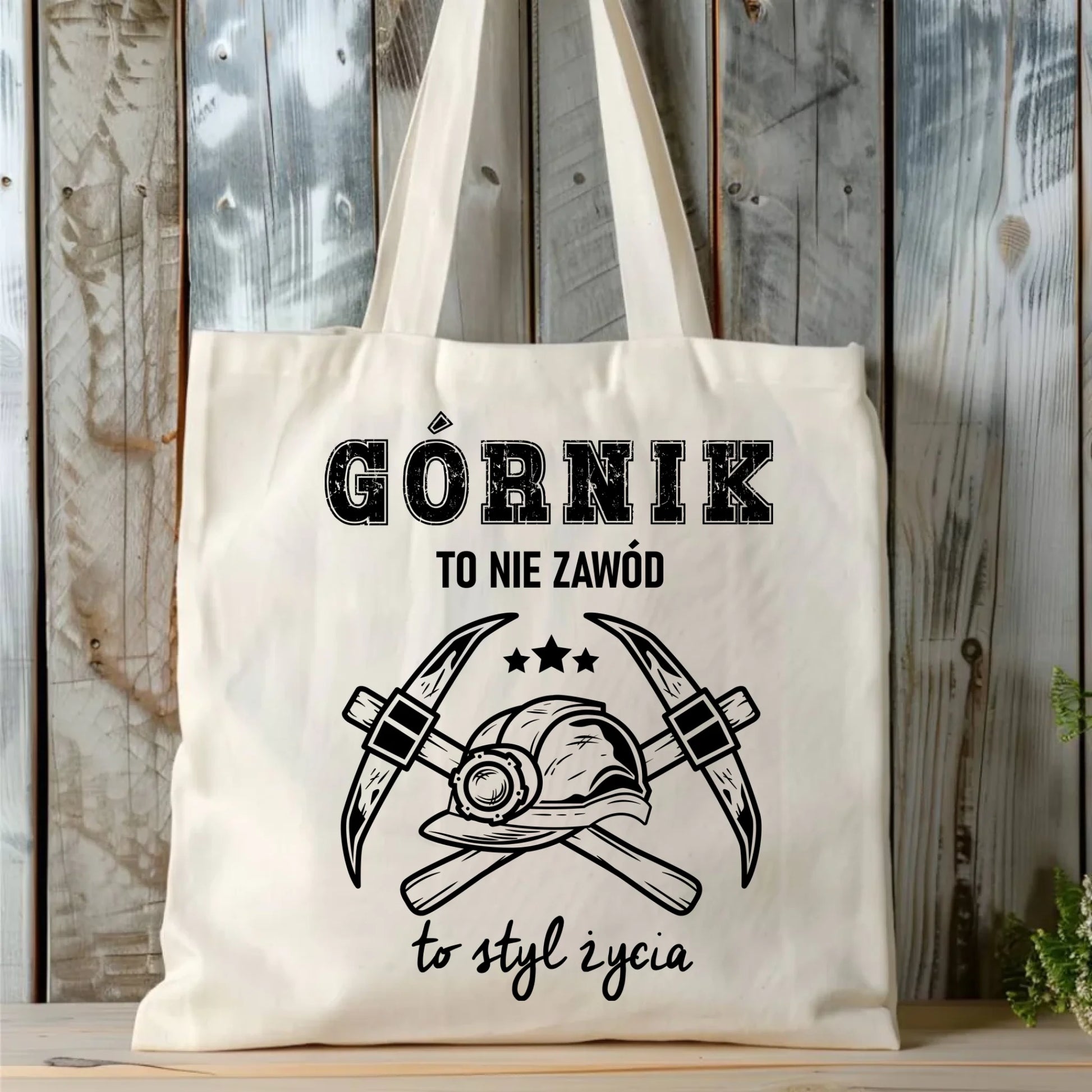 Torba - prezent dla górnika - Górnik to nie zawód to styl życia G05 - StoryCups.pl