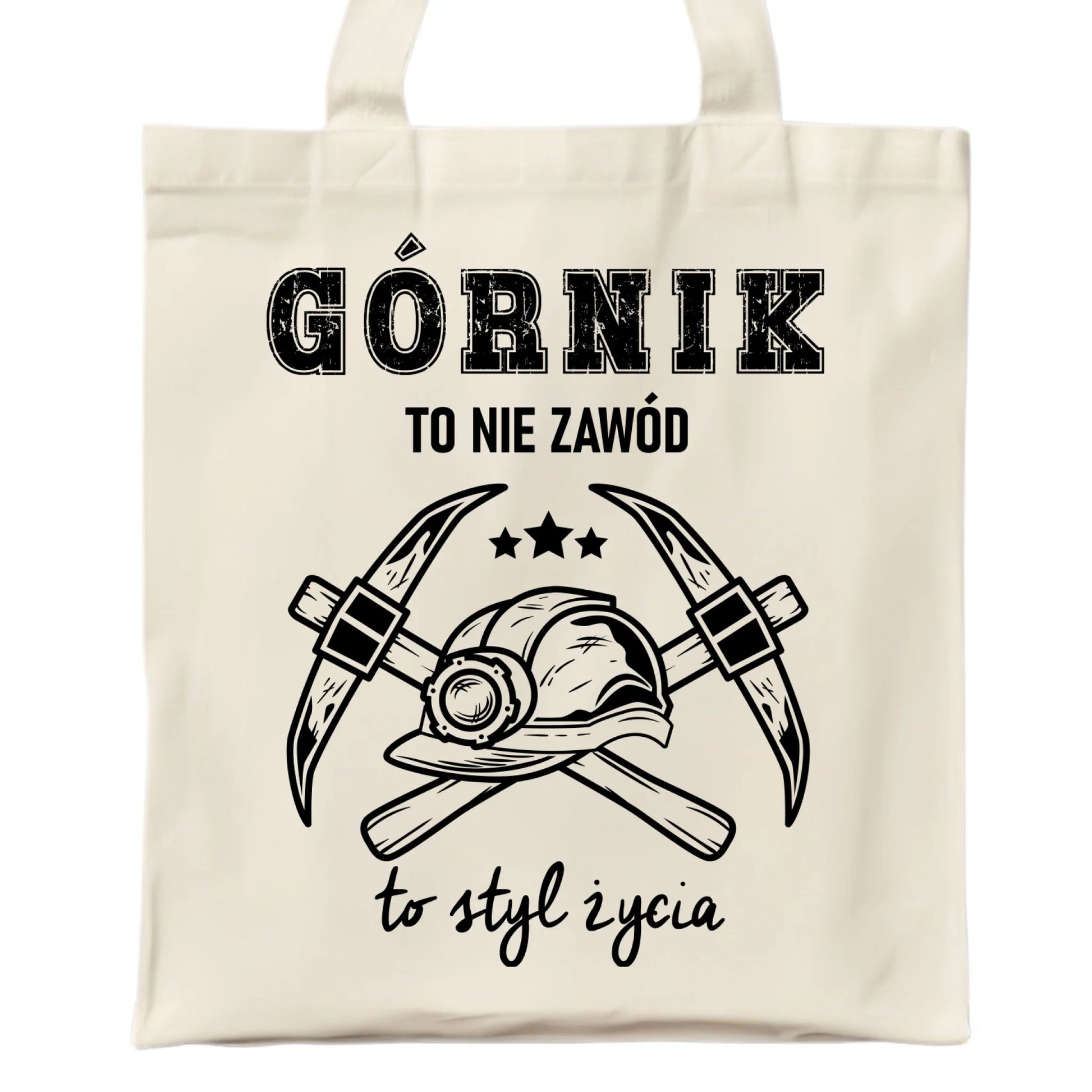 Torba - prezent dla górnika - Górnik to nie zawód to styl życia G05 - StoryCups.pl