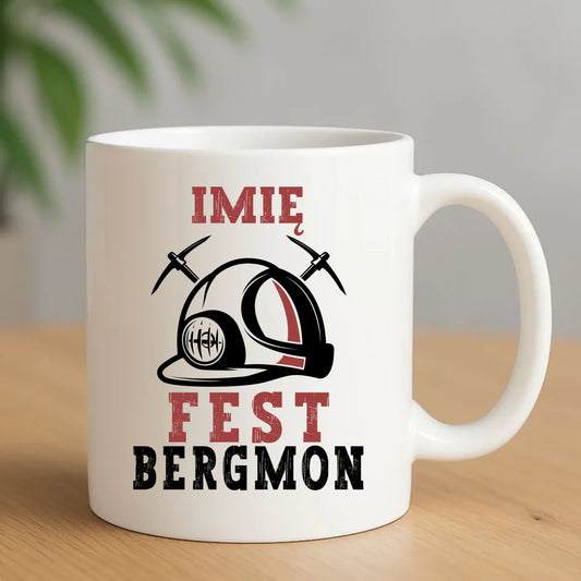Kubek - prezent dla górnika - Fest bergmon - personalizowany G07 - StoryCups.pl