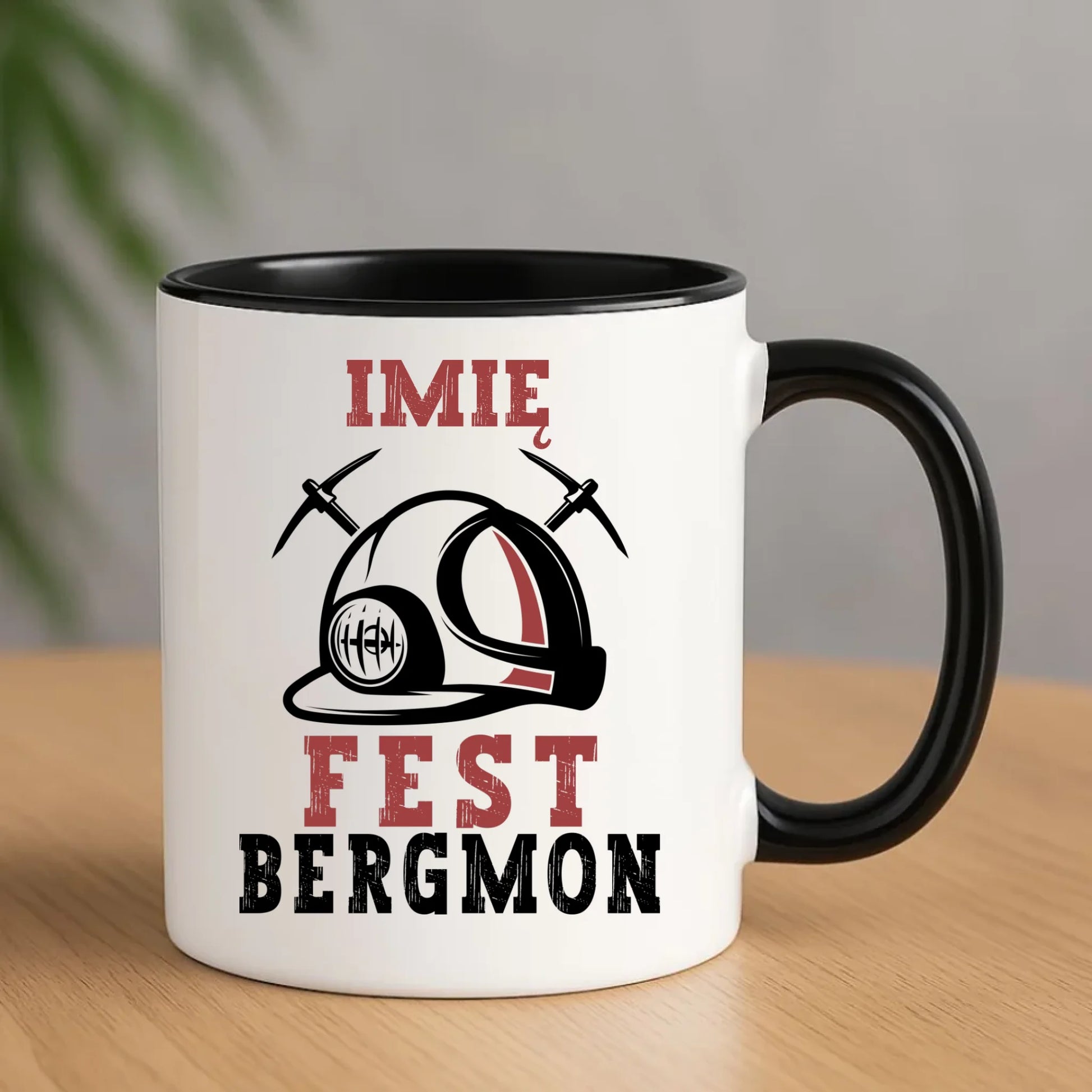 Kubek - prezent dla górnika - Fest bergmon - personalizowany G07 - StoryCups.pl