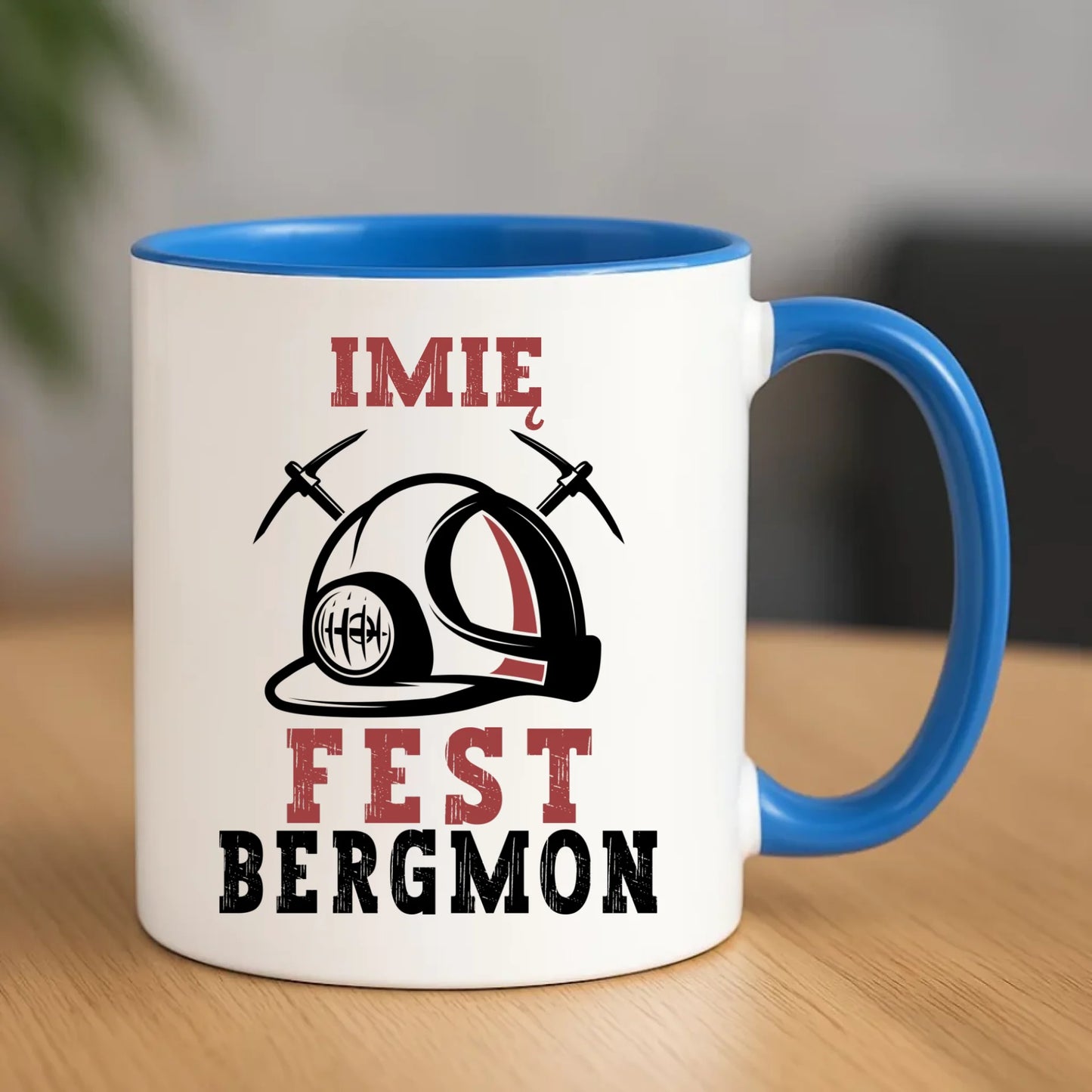 Kubek - prezent dla górnika - Fest bergmon - personalizowany G07 - StoryCups.pl