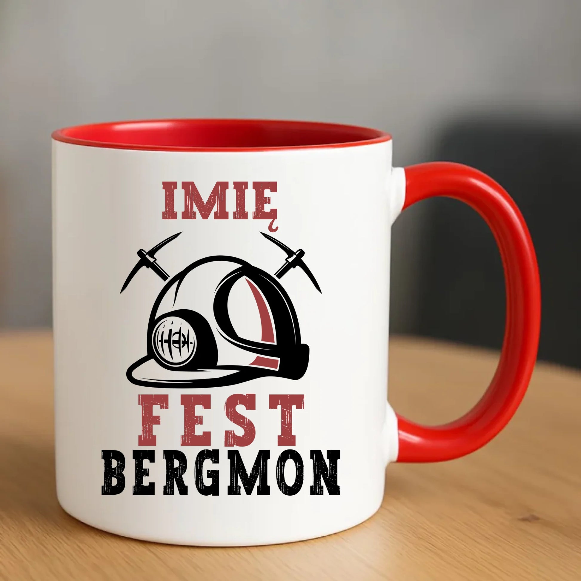 Kubek - prezent dla górnika - Fest bergmon - personalizowany G07 - StoryCups.pl