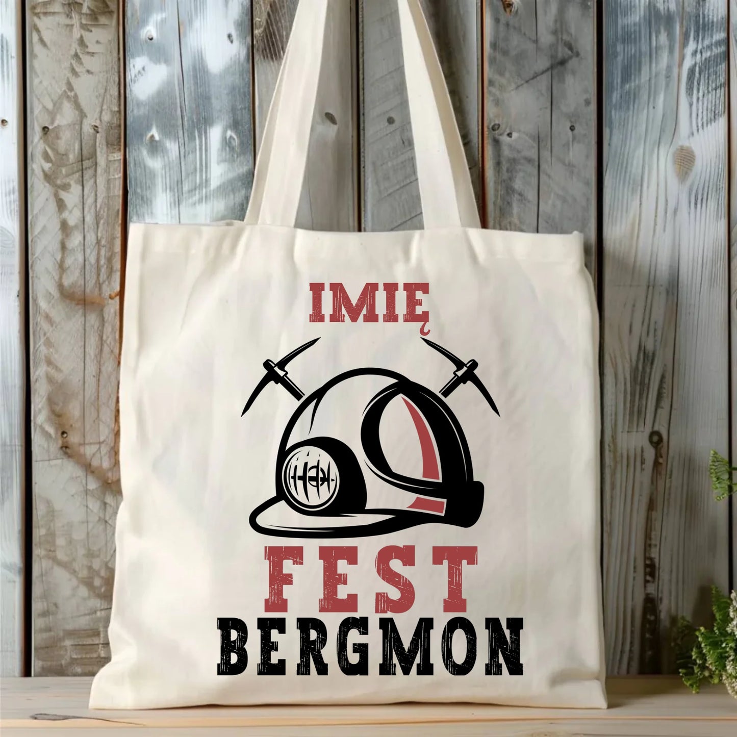 Torba - prezent dla górnika - Fest bergmon - personalizowana G07 - StoryCups.pl