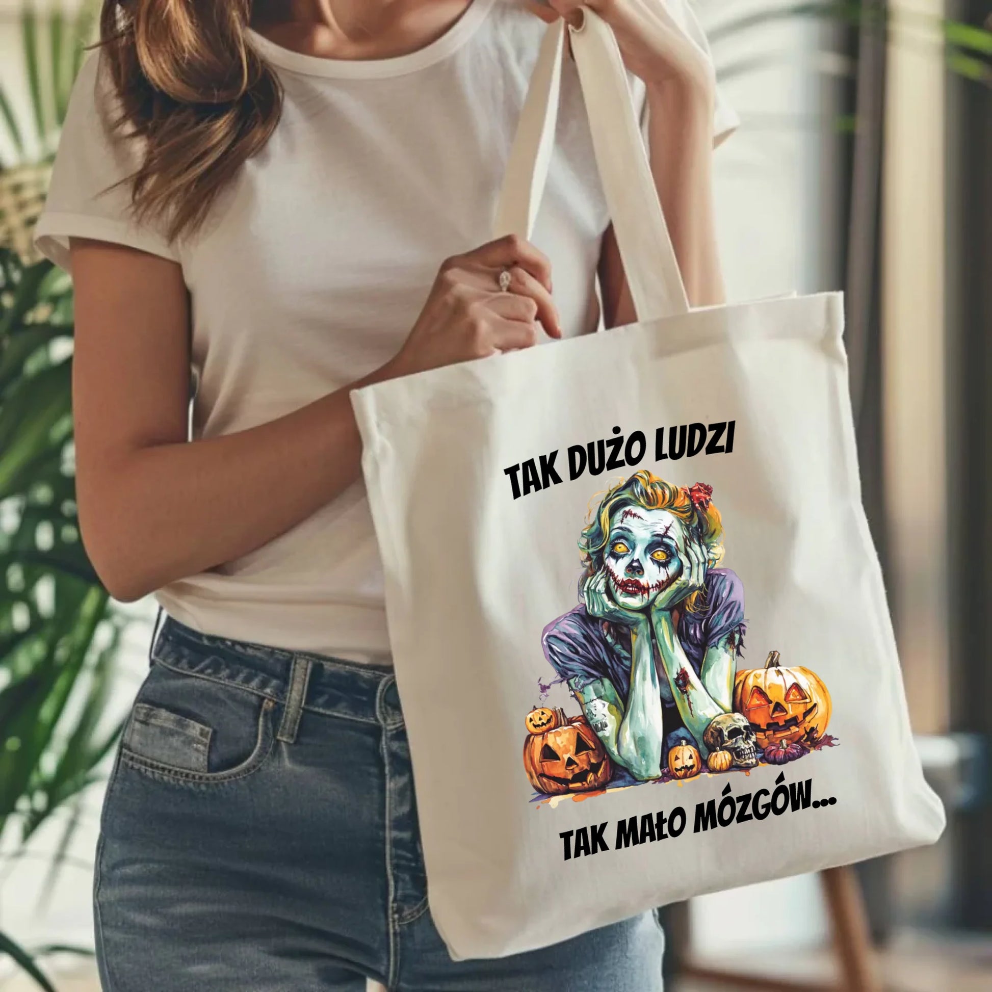 Torba na Halloween - Zombie - Tak mało mózgów HL31 - StoryCups.pl