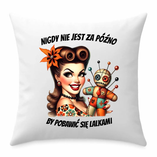 Poduszka dla niej - Laleczka Voodoo retro DZ21 - StoryCups.pl