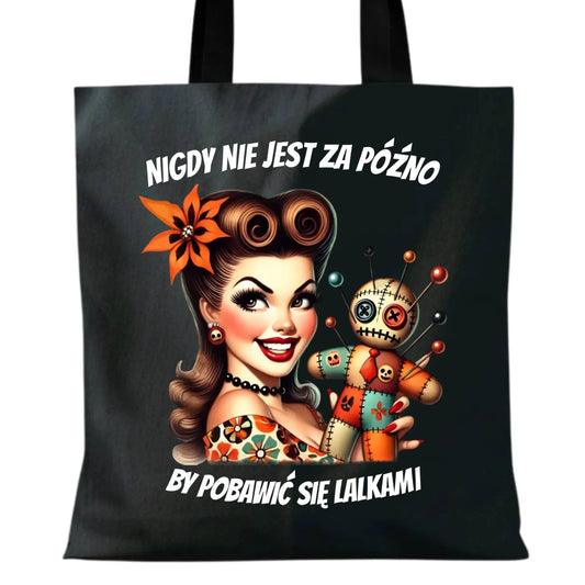 Torba dla niej - Laleczka Voodoo retro DZ21 - StoryCups.pl