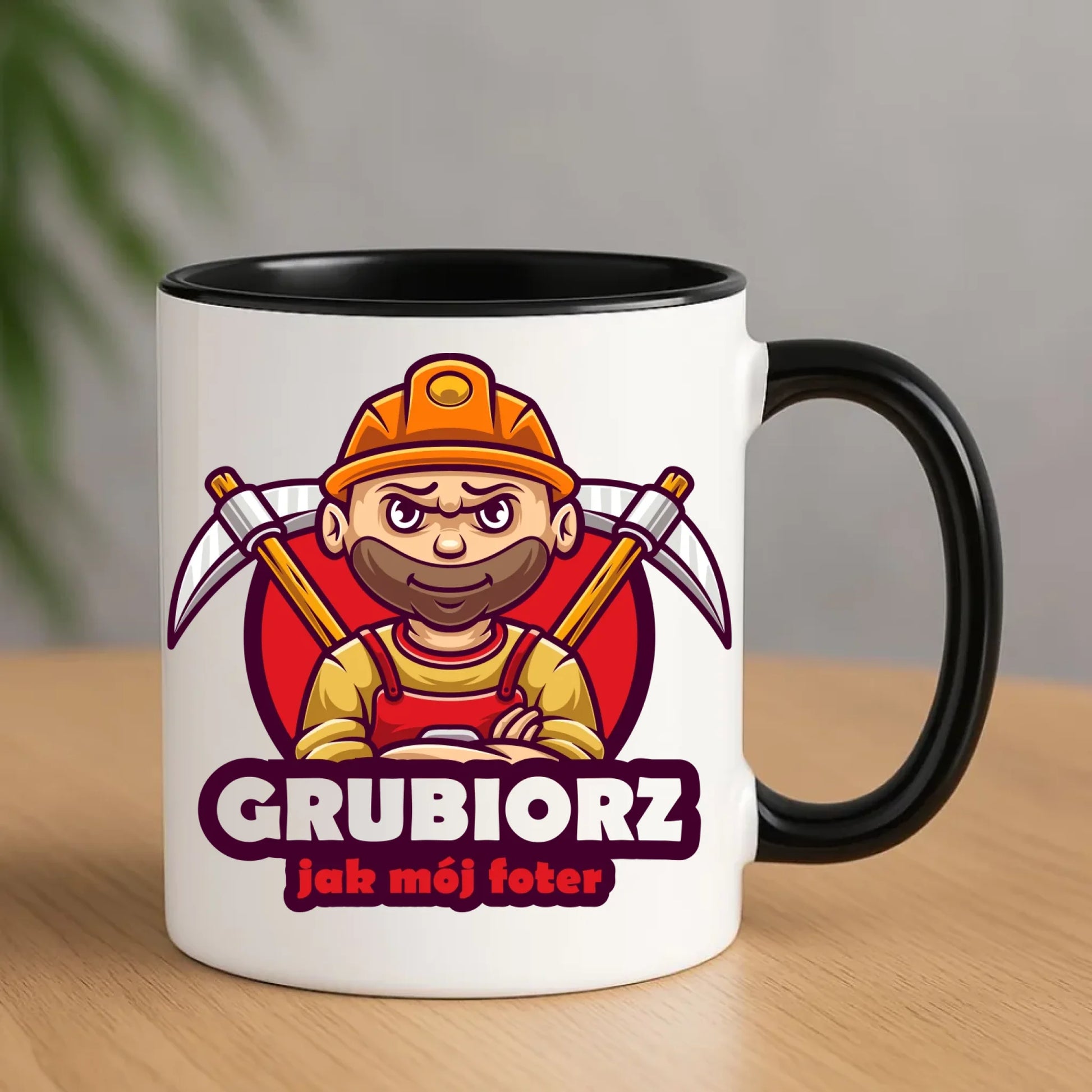 Kubek - prezent dla górnika - Grubiorz jak mój foter G13 - StoryCups.pl