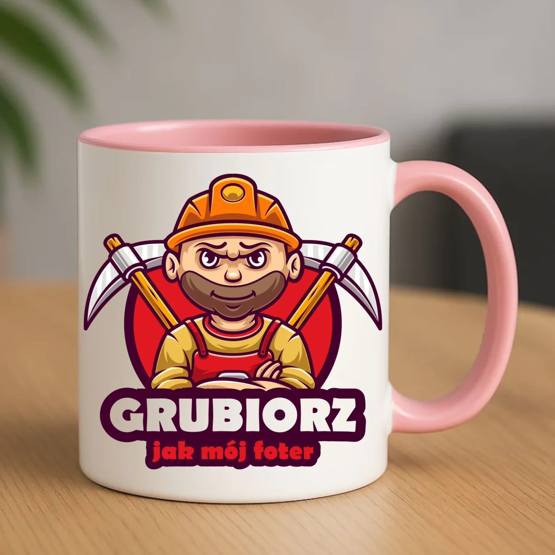 Kubek - prezent dla górnika - Grubiorz jak mój foter G13 - StoryCups.pl