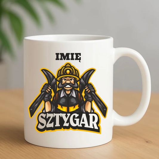 Kubek - prezent dla górnika - Sztygar - personalizowany G15 - StoryCups.pl