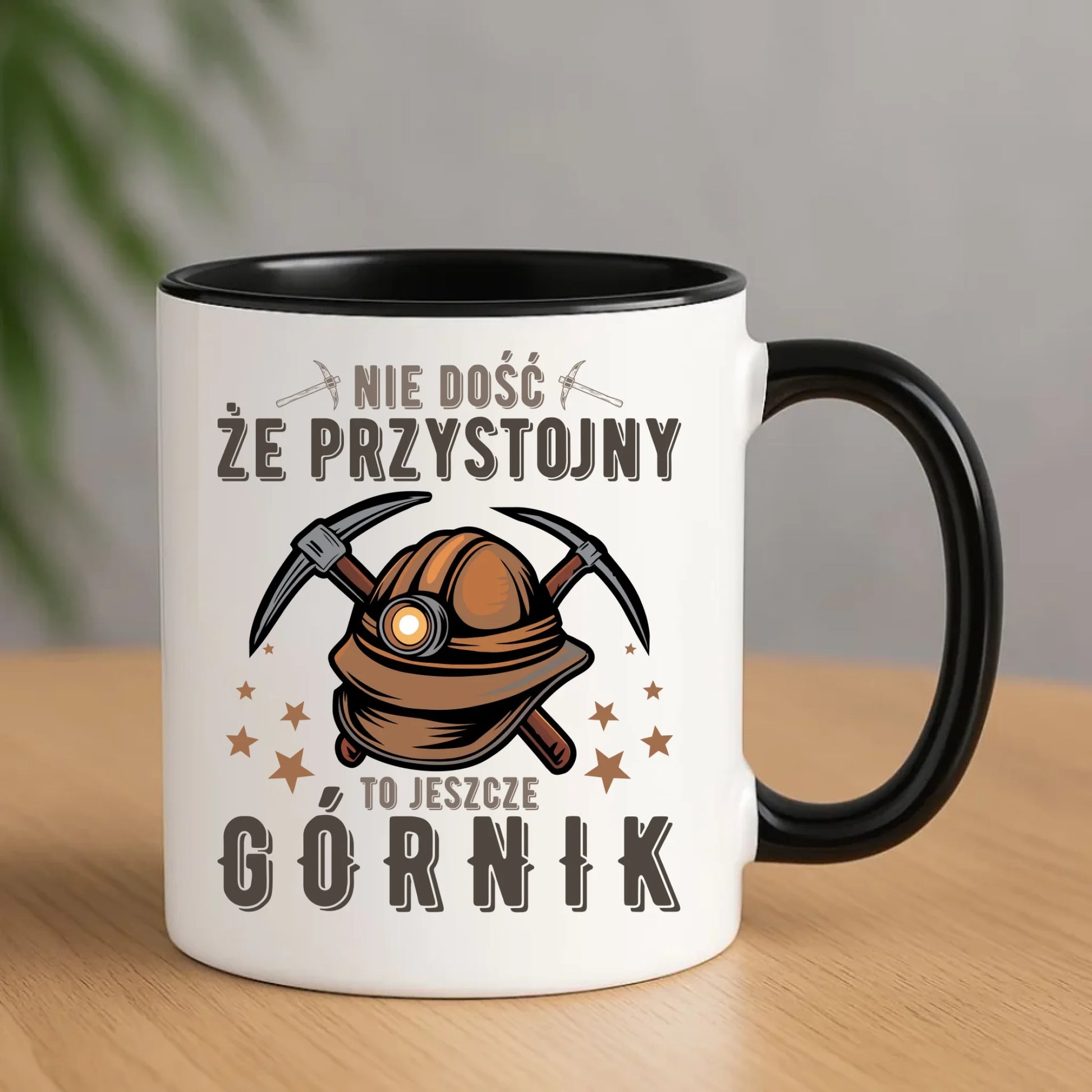 Kubek - prezent dla górnika - Nie dość, że przystojny to jeszcze górnik G16 - StoryCups.pl