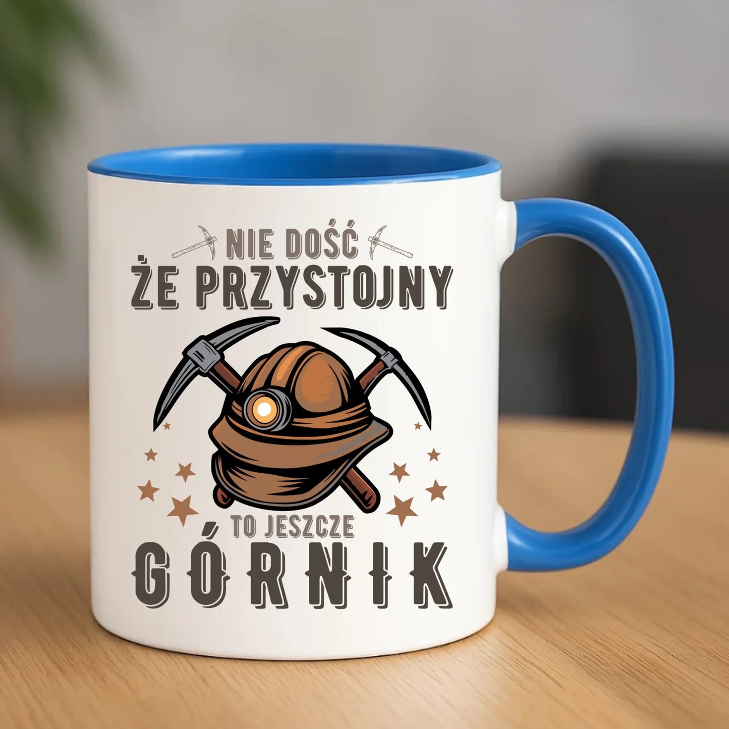 Kubek - prezent dla górnika - Nie dość, że przystojny to jeszcze górnik G16 - StoryCups.pl