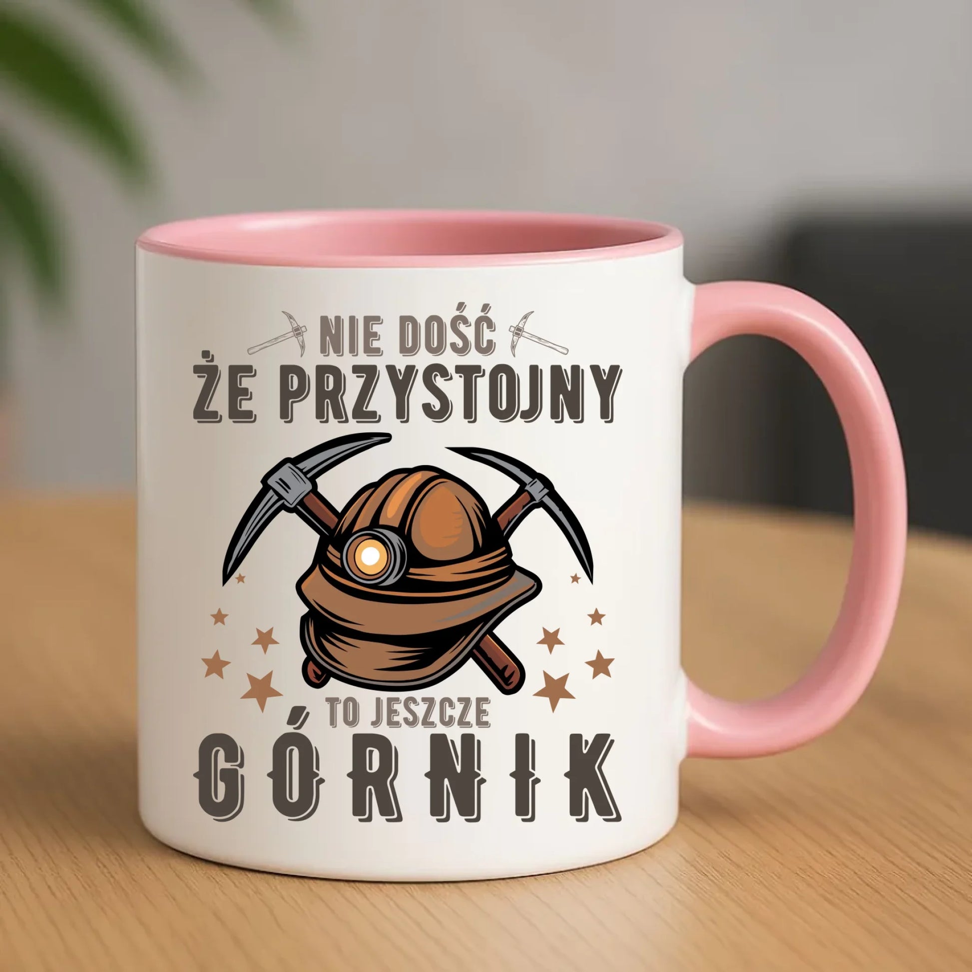 Kubek - prezent dla górnika - Nie dość, że przystojny to jeszcze górnik G16 - StoryCups.pl