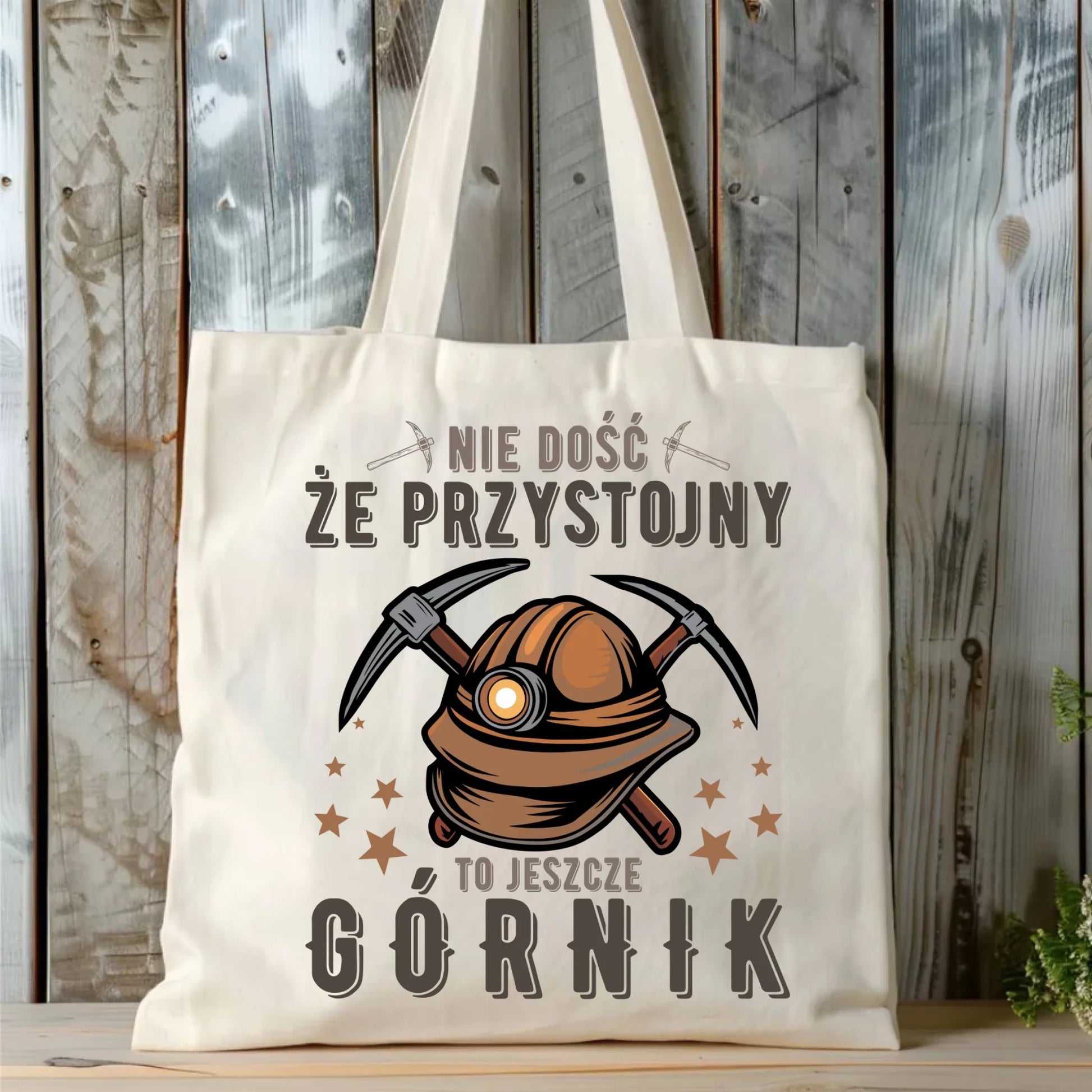 Torba - prezent dla górnika - Nie dość, że przystojny to jeszcze górnik G16 - StoryCups.pl
