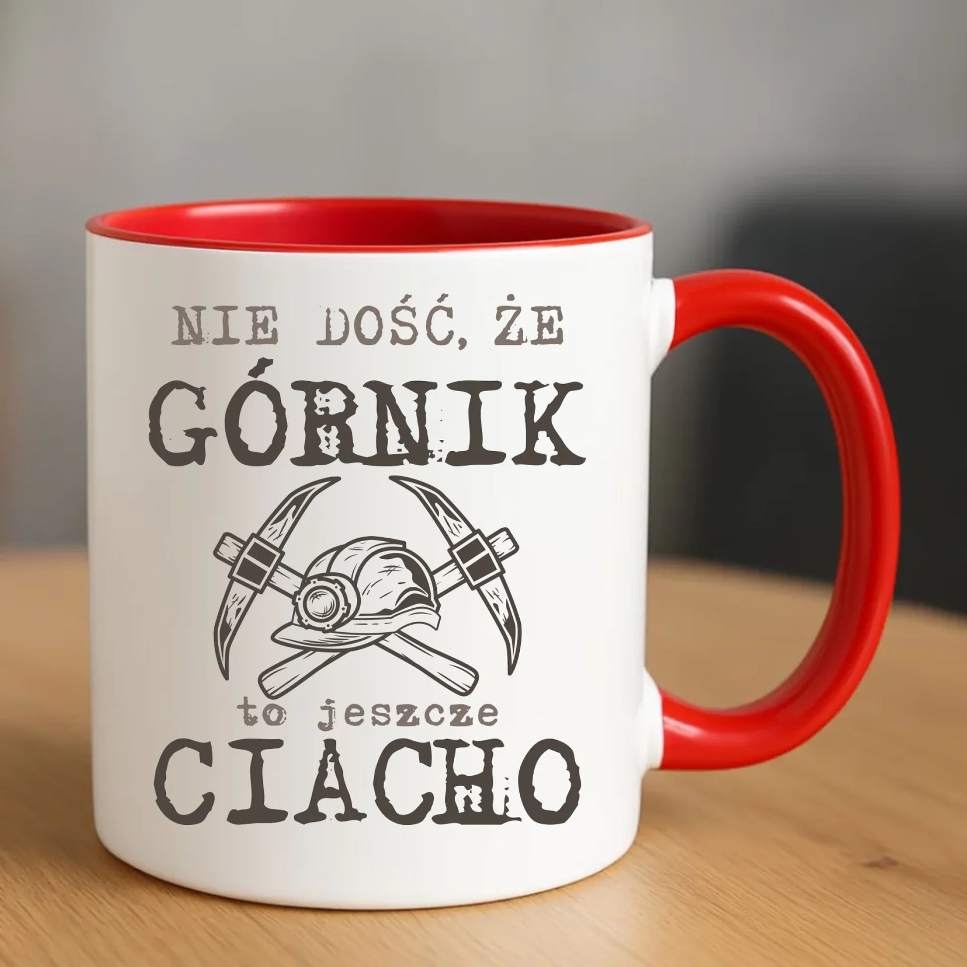 Kubek - prezent dla górnika - Nie dość, że górnik to jeszcze ciacho G17 - StoryCups.pl