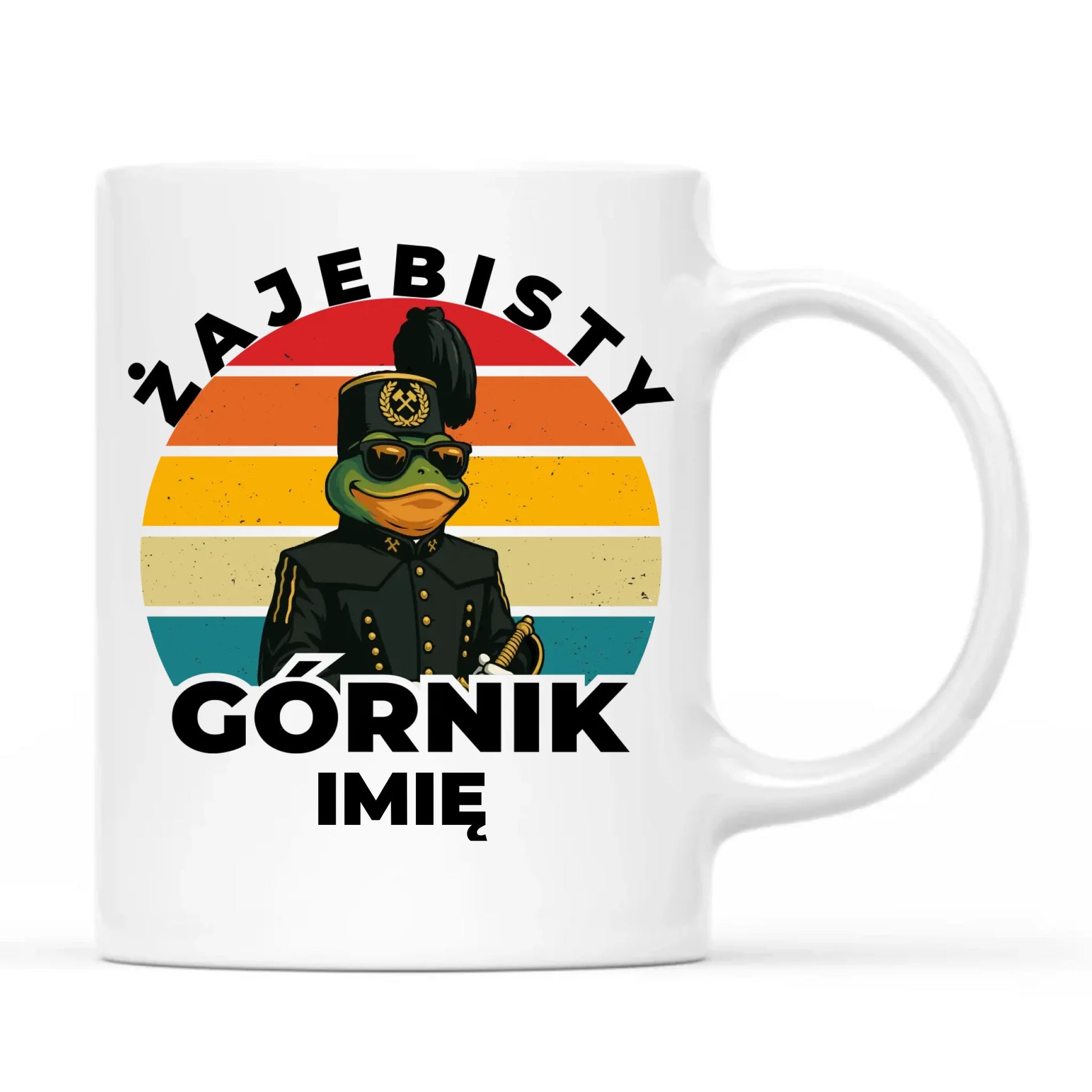Kubek - prezent dla górnika - Żajebisty górnik - personalizowany G19 - StoryCups.pl