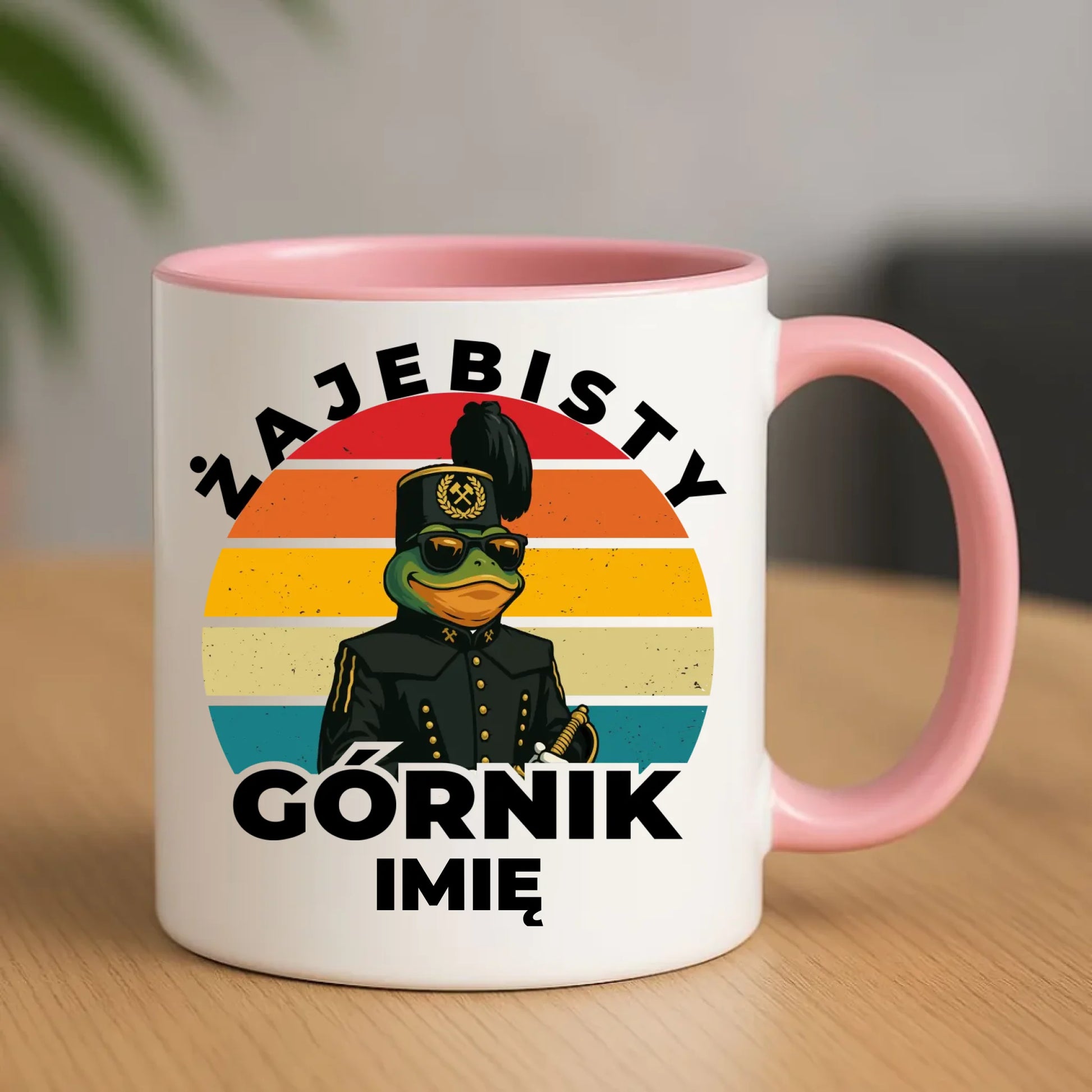 Kubek - prezent dla górnika - Żajebisty górnik - personalizowany G19 - StoryCups.pl