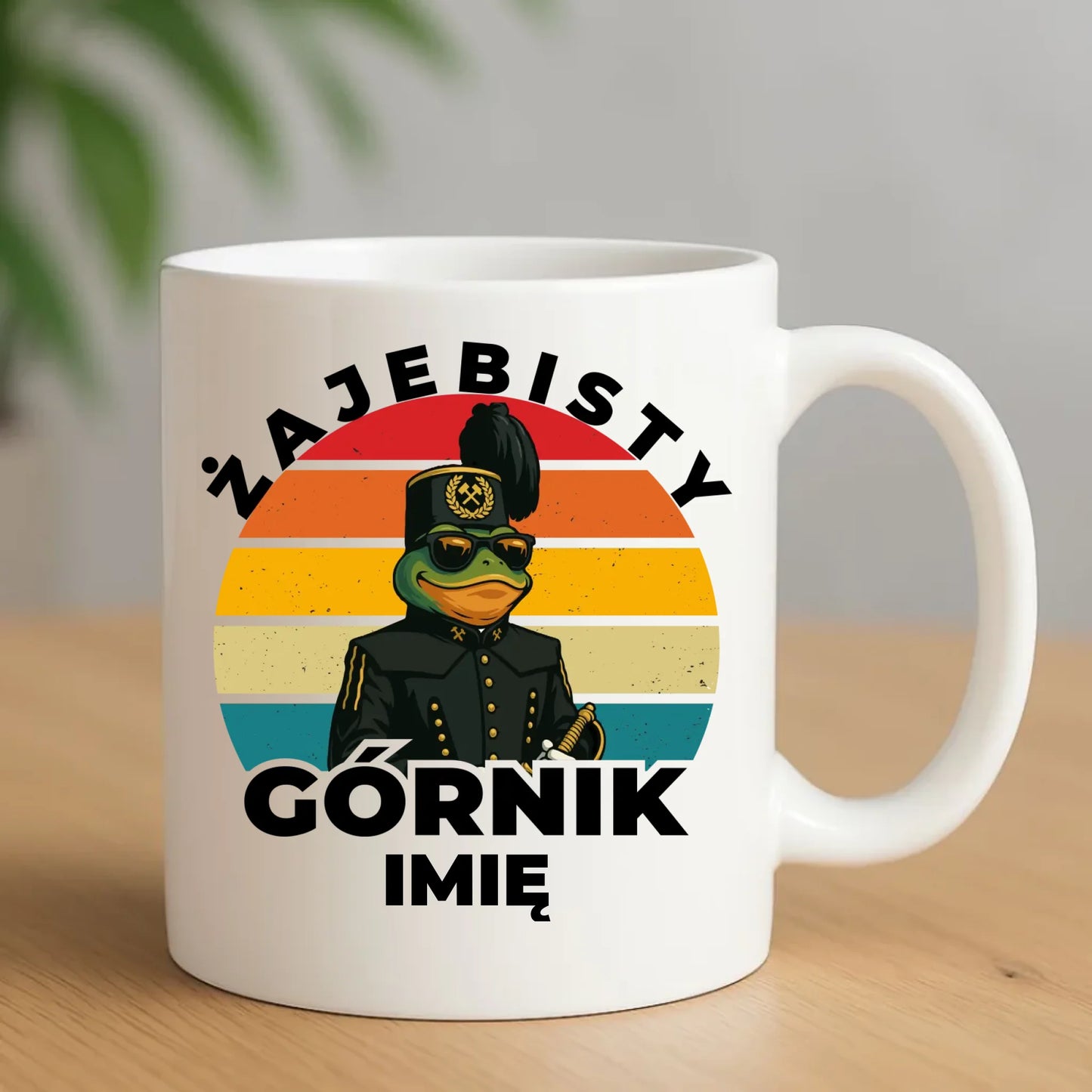 Kubek - prezent dla górnika - Żajebisty górnik - personalizowany G19 - StoryCups.pl