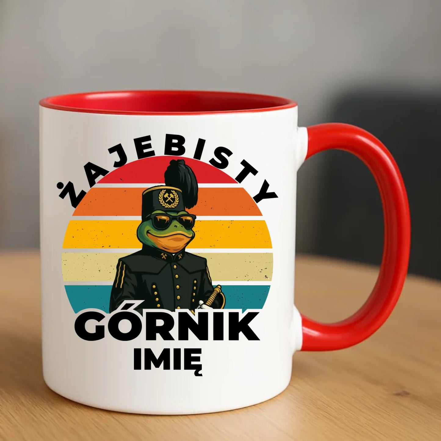 Kubek - prezent dla górnika - Żajebisty górnik - personalizowany G19 - StoryCups.pl
