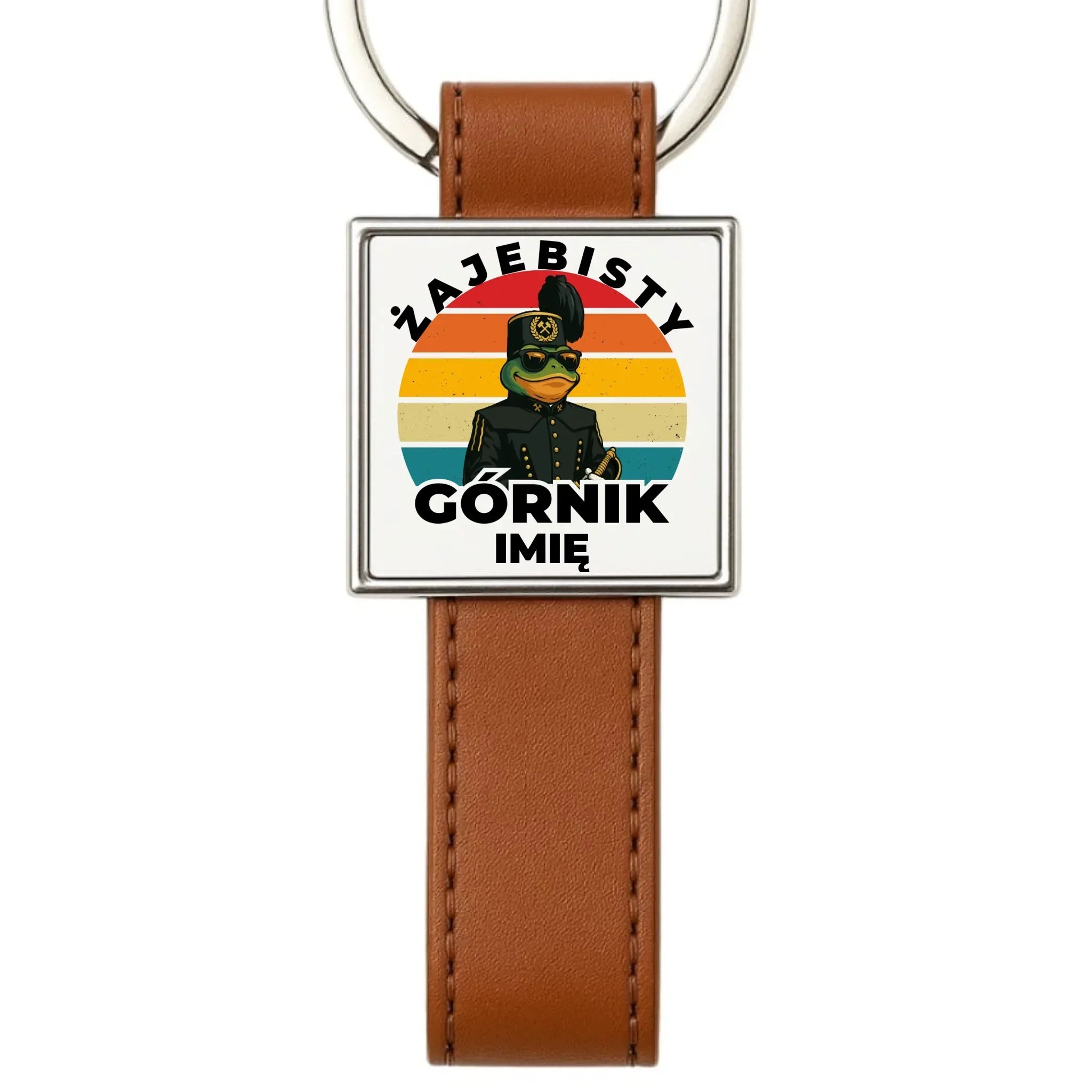 Brelok - prezent dla górnika - Żajebisty górnik - personalizowany G19 - StoryCups.pl