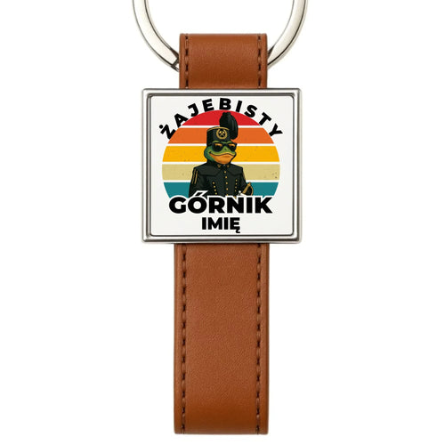 Brelok - prezent dla górnika - Żajebisty górnik - personalizowany G19 - StoryCups.pl