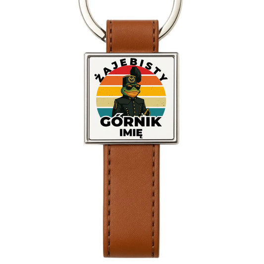 Brelok - prezent dla górnika - Żajebisty górnik - personalizowany G19 - StoryCups.pl