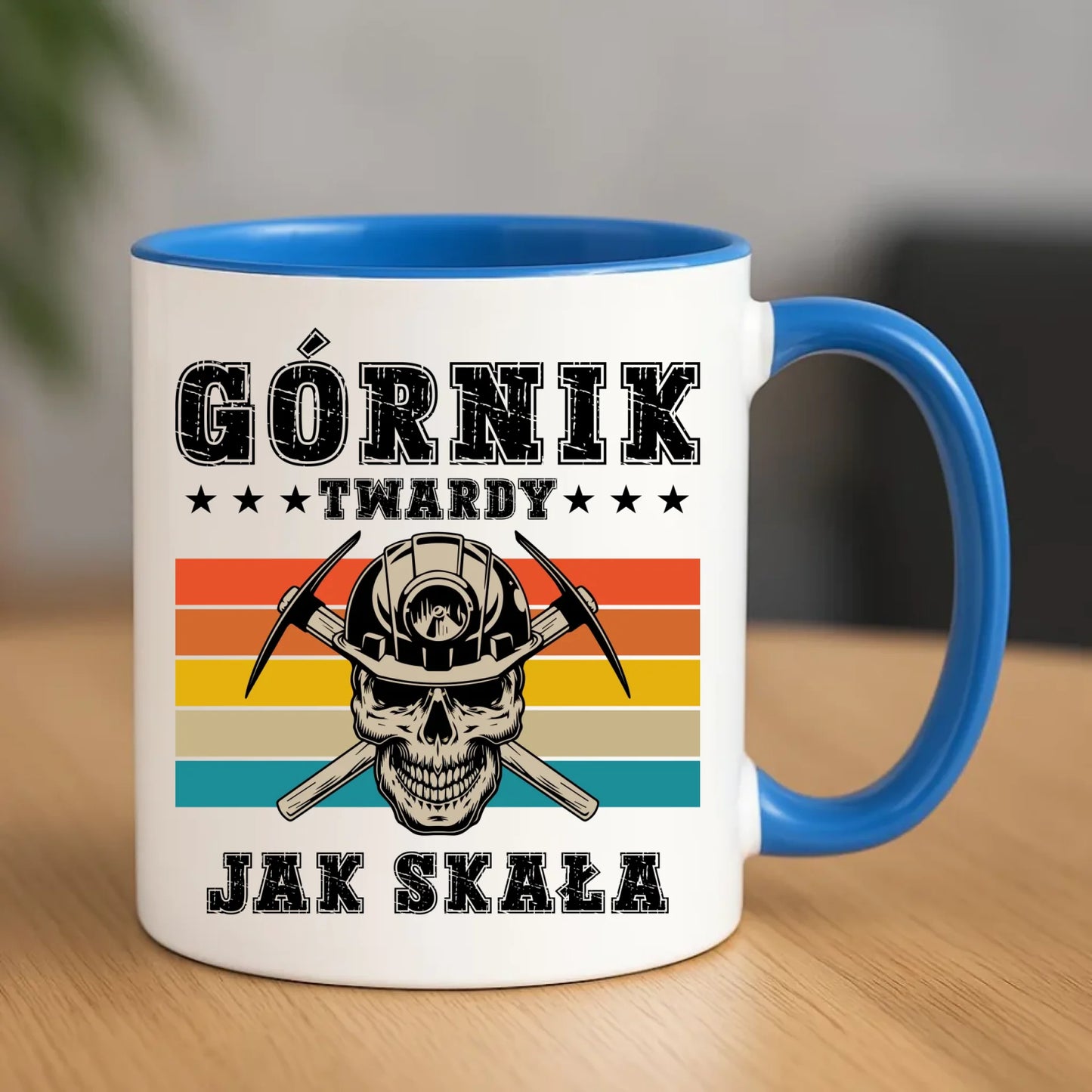 Kubek - prezent dla górnika - Górnik twardy jak skała G21 - StoryCups.pl
