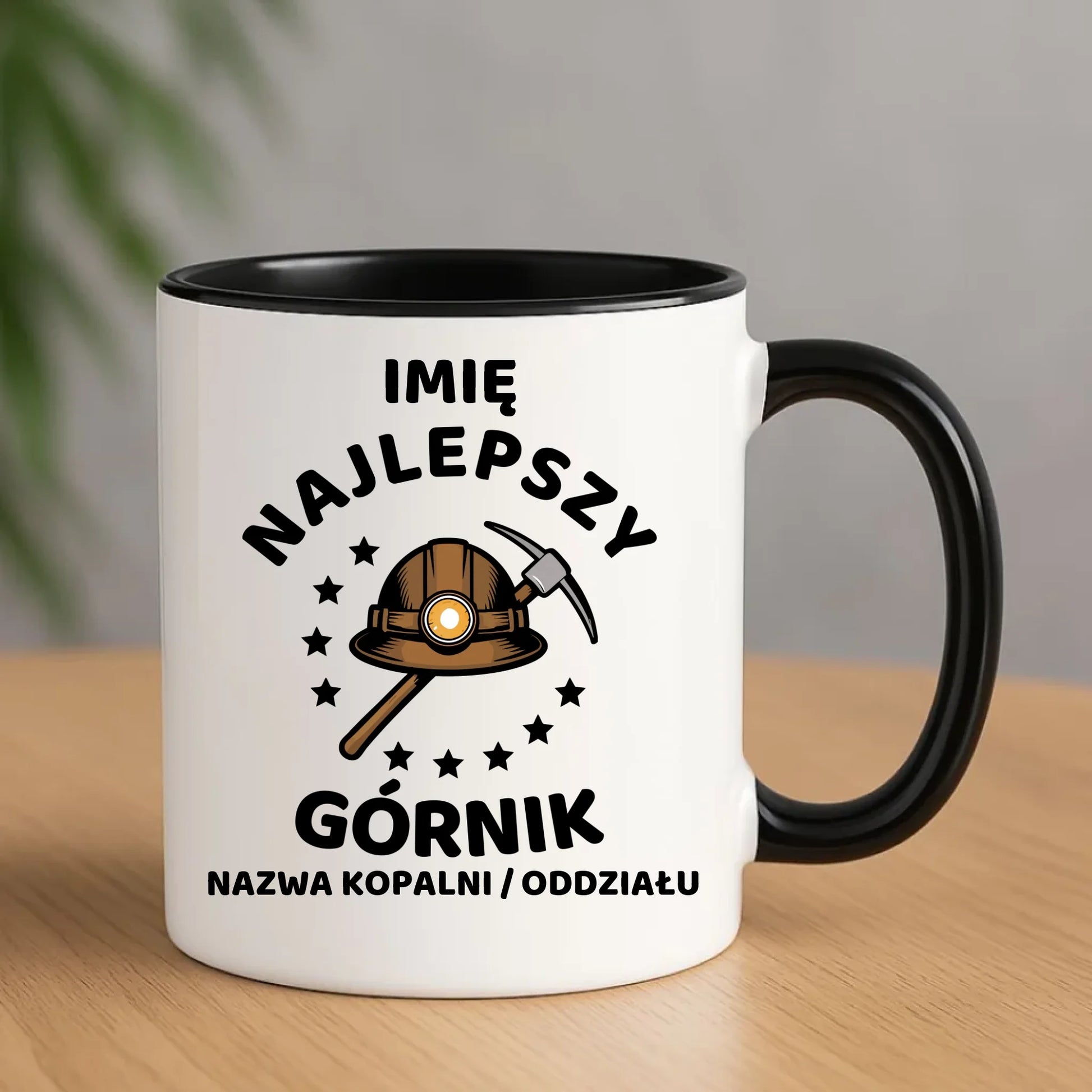 Kubek - prezent dla górnika - Najlepszy górnik - personalizowany G23 - StoryCups.pl