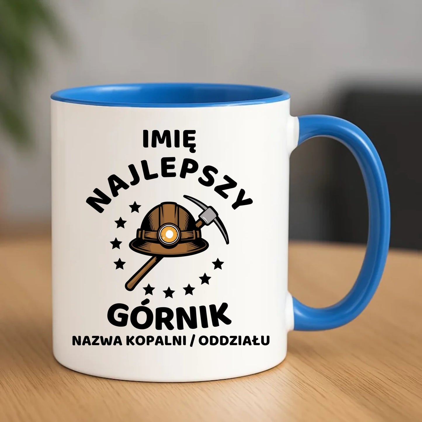 Kubek - prezent dla górnika - Najlepszy górnik - personalizowany G23 - StoryCups.pl