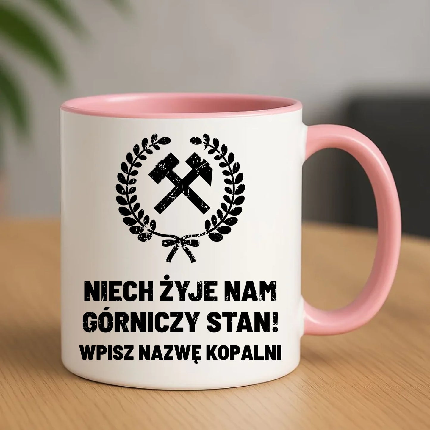 Kubek - prezent dla górnika - Niech żyje nam górniczy stan - personalizowany G24 - StoryCups.pl