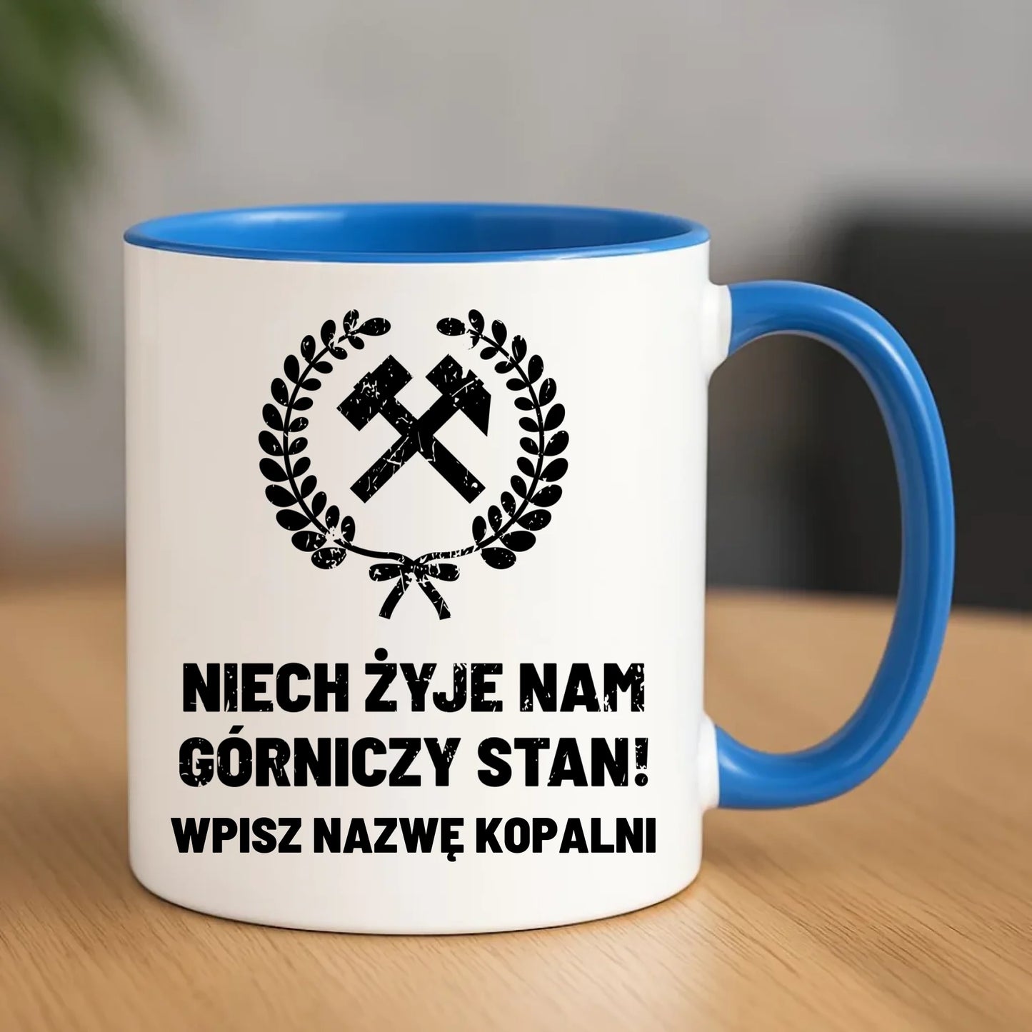 Kubek - prezent dla górnika - Niech żyje nam górniczy stan - personalizowany G24 - StoryCups.pl