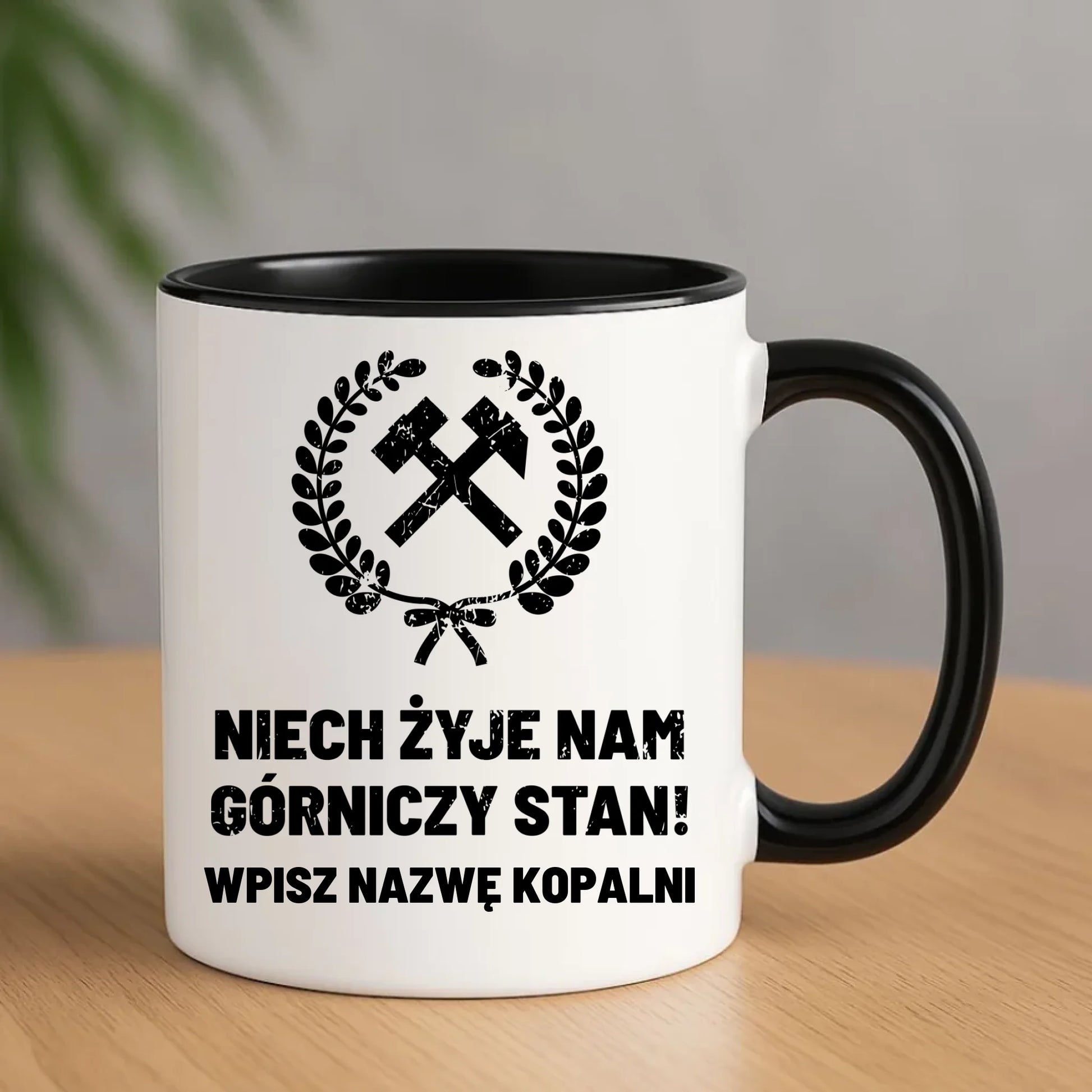 Kubek - prezent dla górnika - Niech żyje nam górniczy stan - personalizowany G24 - StoryCups.pl