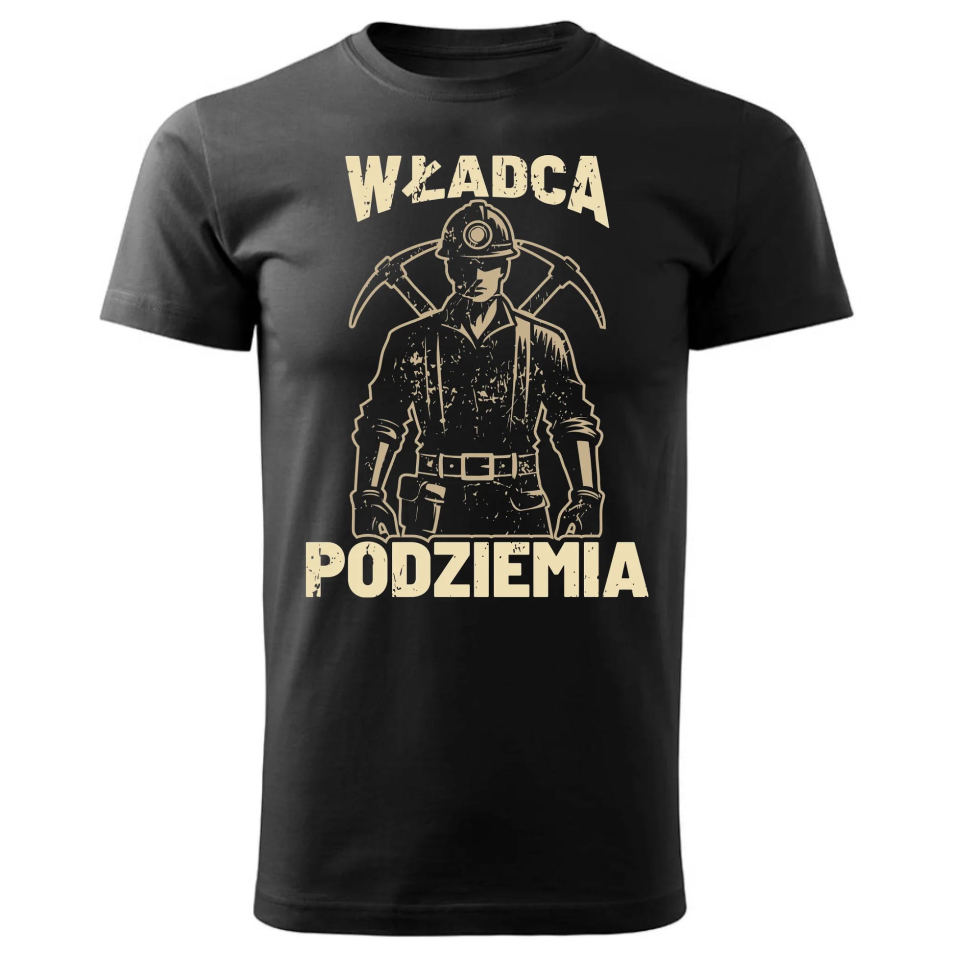 Koszulka męska - prezent dla górnika - Władca podziemia G25 - StoryCups.pl