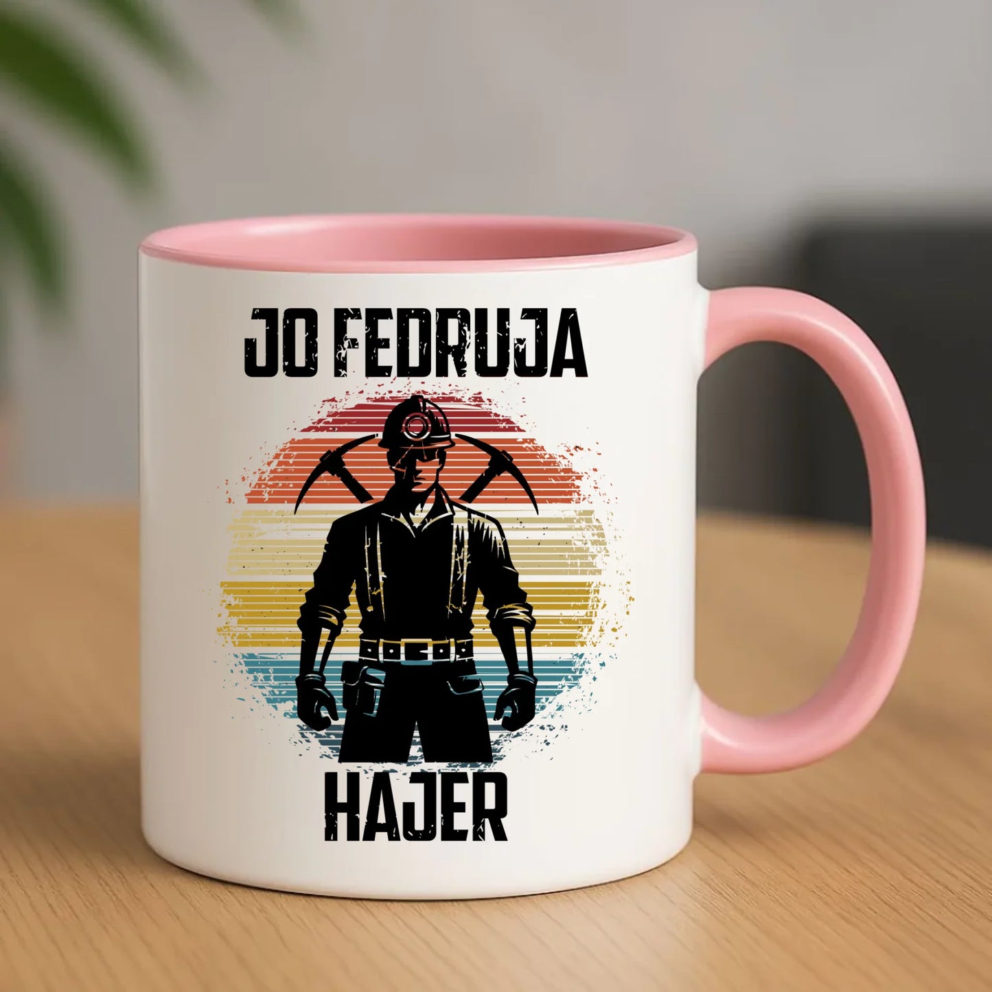 Kubek - prezent dla górnika - Jo fedruja Hajer G26 - StoryCups.pl