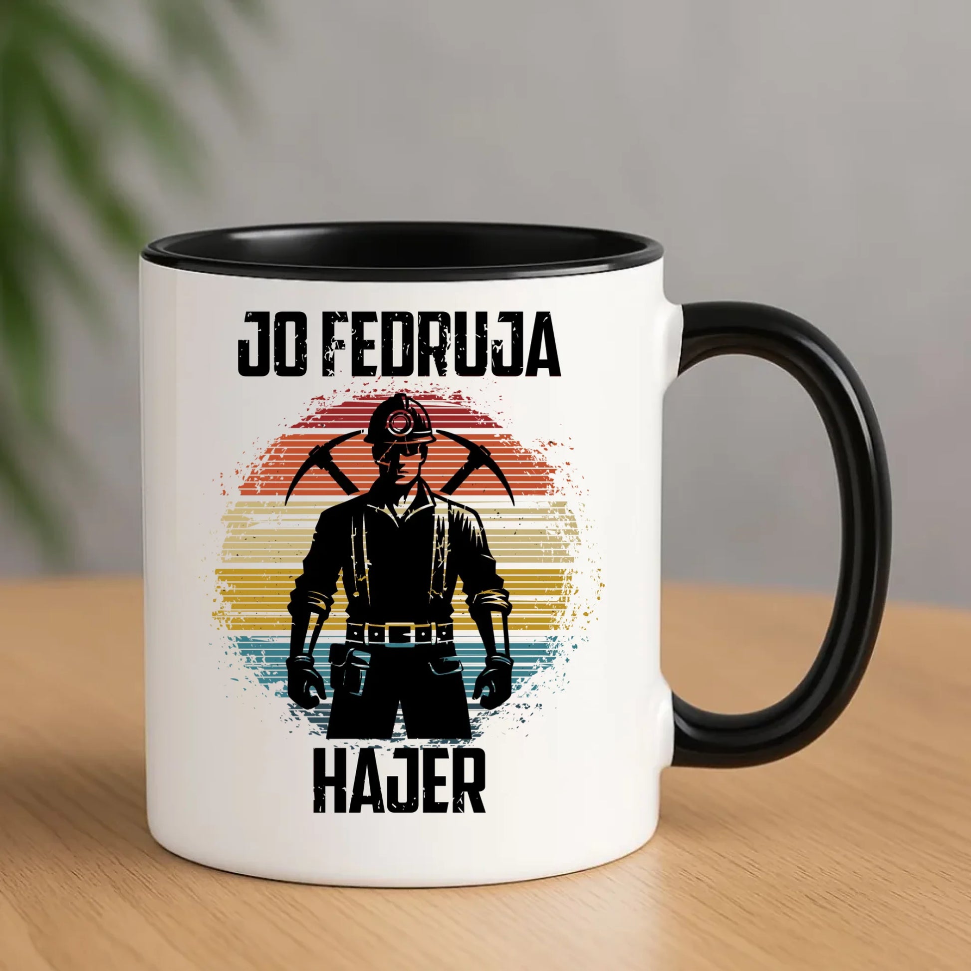 Kubek - prezent dla górnika - Jo fedruja Hajer G26 - StoryCups.pl