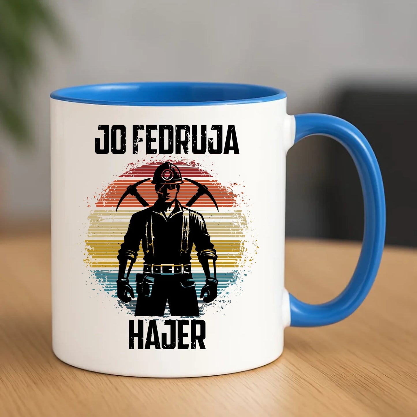 Kubek - prezent dla górnika - Jo fedruja Hajer G26 - StoryCups.pl