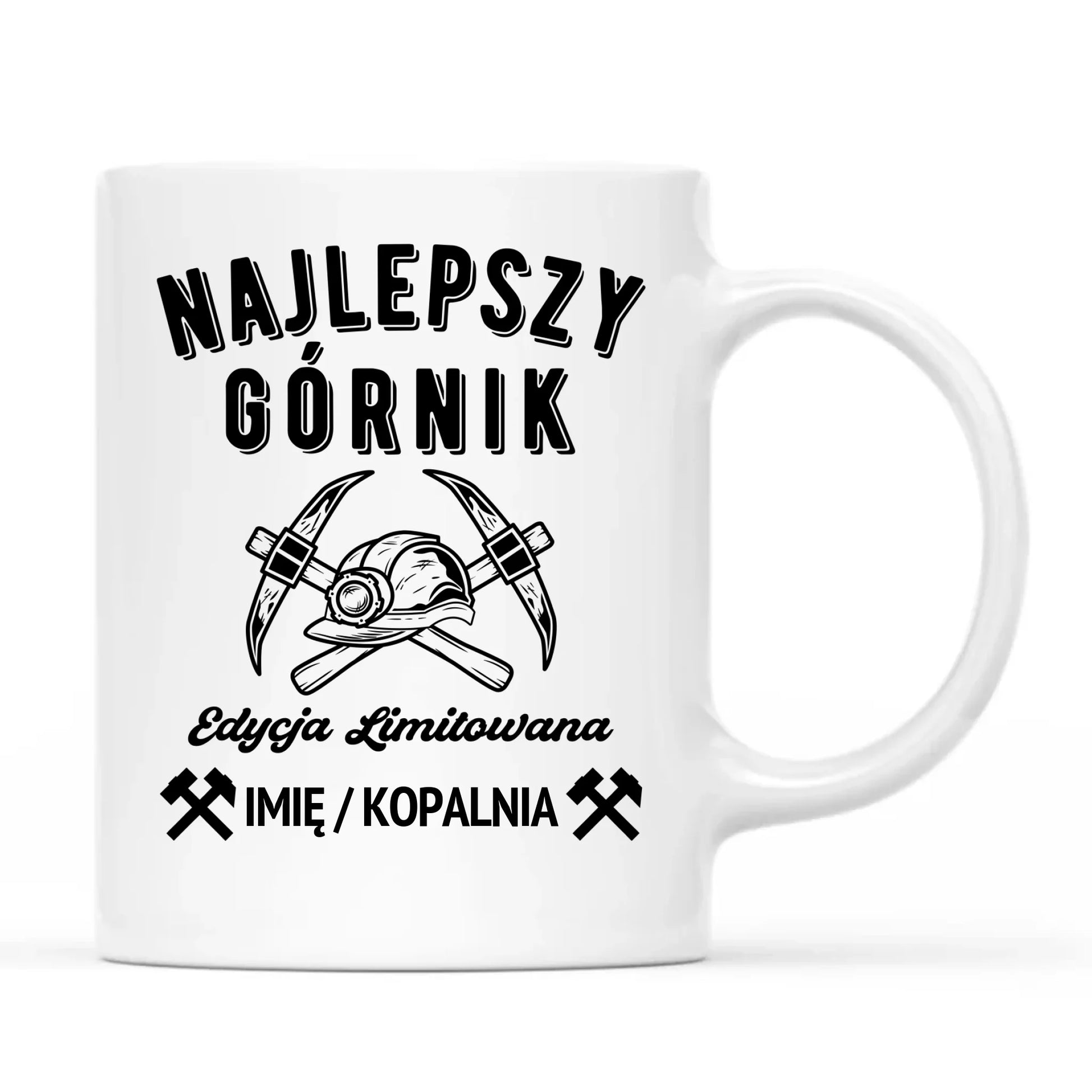 Kubek - prezent dla górnika - Najlepszy górnik - personalizowany G27 - StoryCups.pl