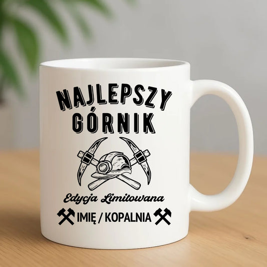 Kubek - prezent dla górnika - Najlepszy górnik - personalizowany G27 - StoryCups.pl