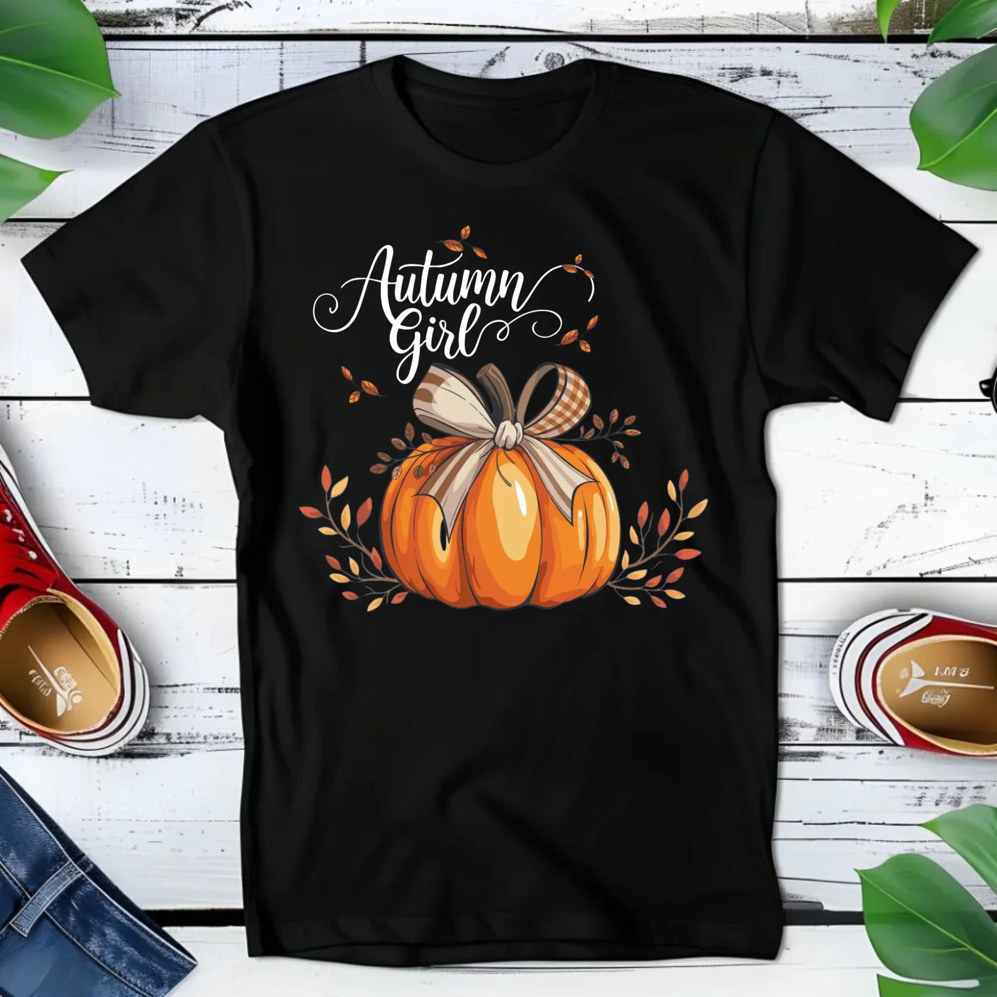 Koszulka dziecięca jesienna - Dynia JS12 - StoryCups.pl