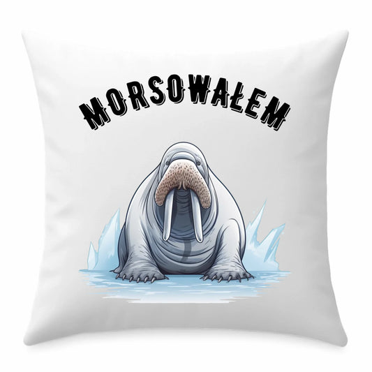 Poduszka - prezent dla morsa - Morsowałem - Mors HM01 - StoryCups.pl