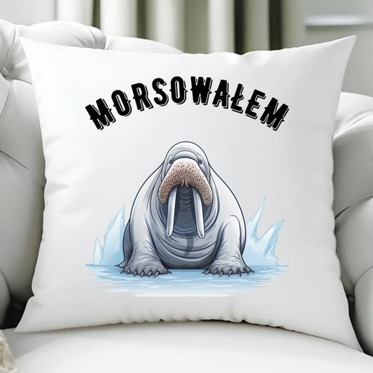 Poduszka - prezent dla morsa - Morsowałem - Mors HM01 - StoryCups.pl