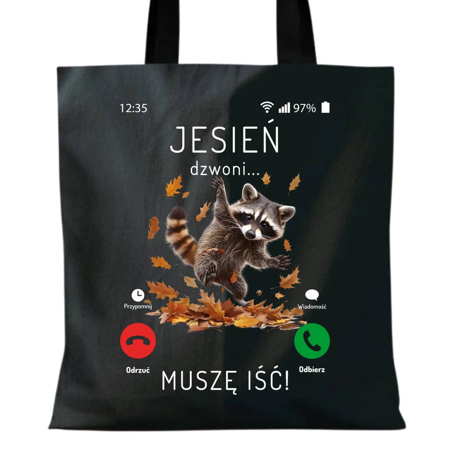 Torba jesienna - Jesień dzwoni muszę iść JS18 - StoryCups.pl